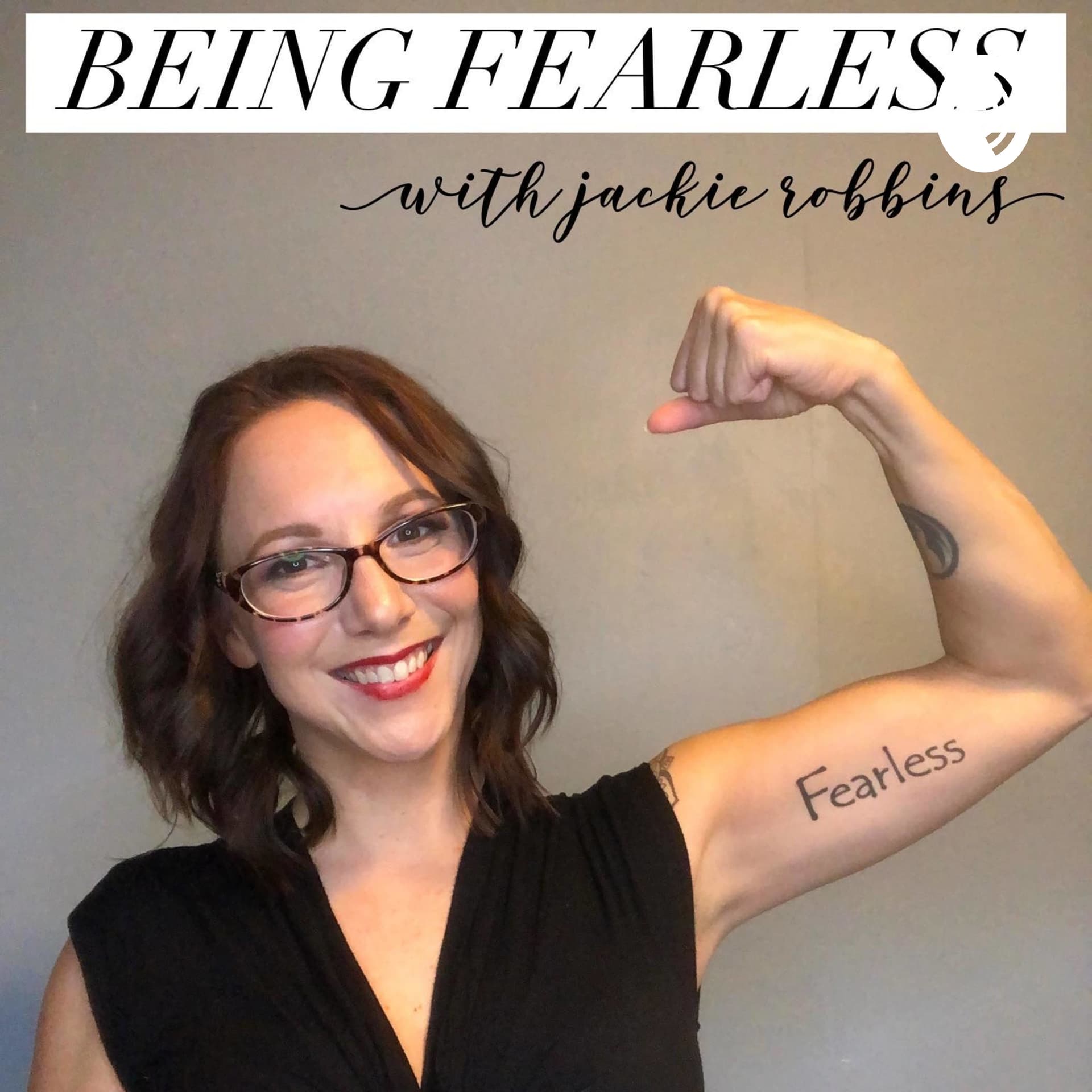Being Fearless with Jackie Robbins cover