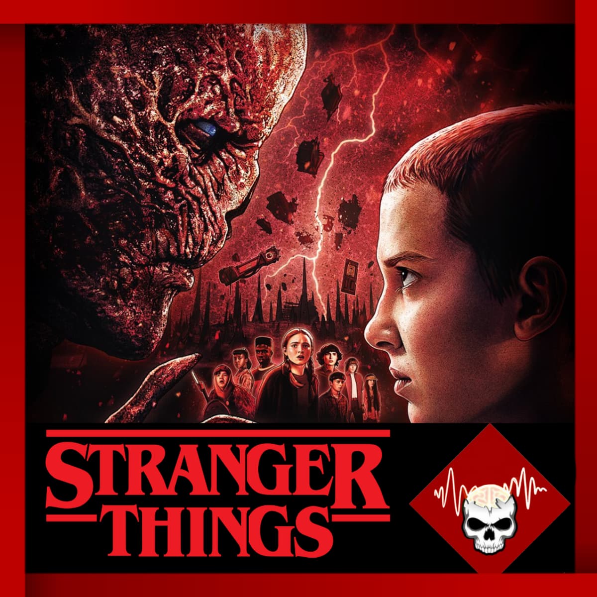 Stormcast #021 - Stranger Things 4 - Stormcast - Brainstorm Nerd cover