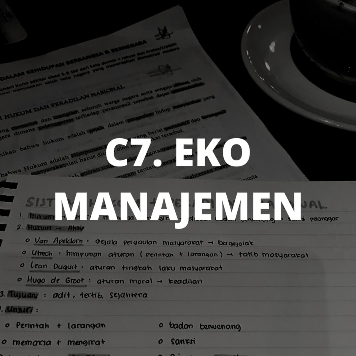 C7. EKO - MANAJEMEN - Budistudy cover