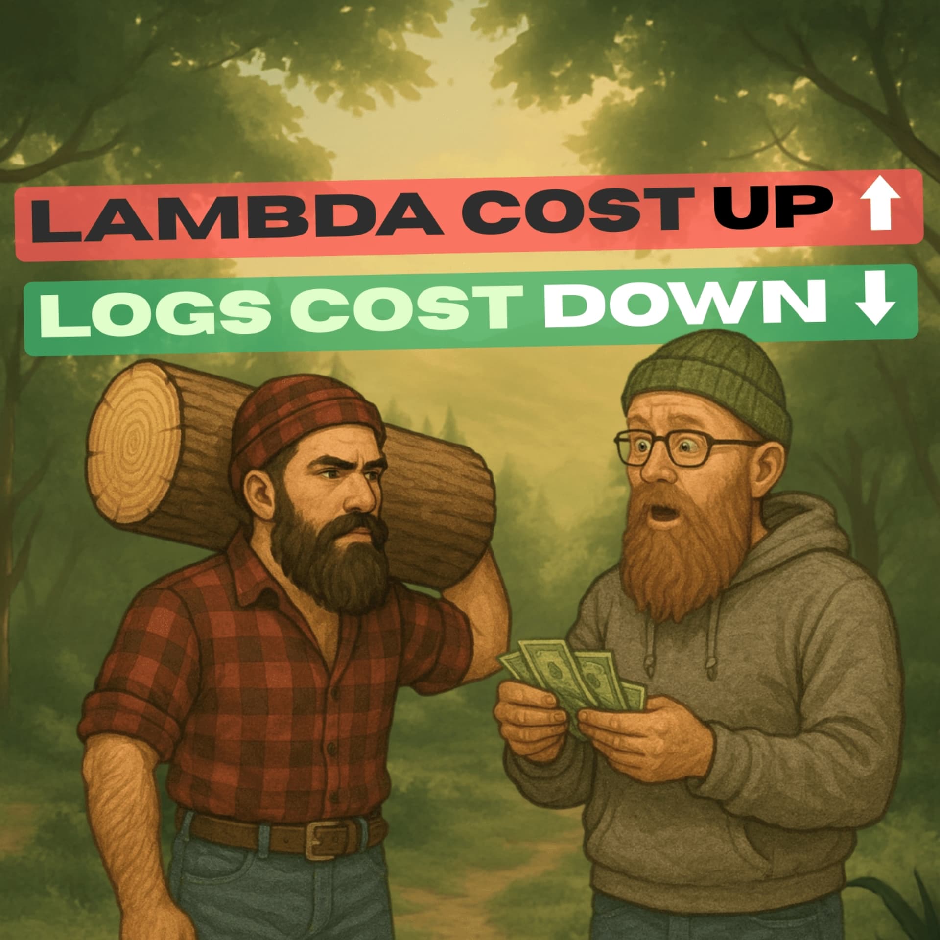 144. Lambda Billing Changes, Cold Start Costs, and Log Savings: What You Need to Know - AWS Bites cover