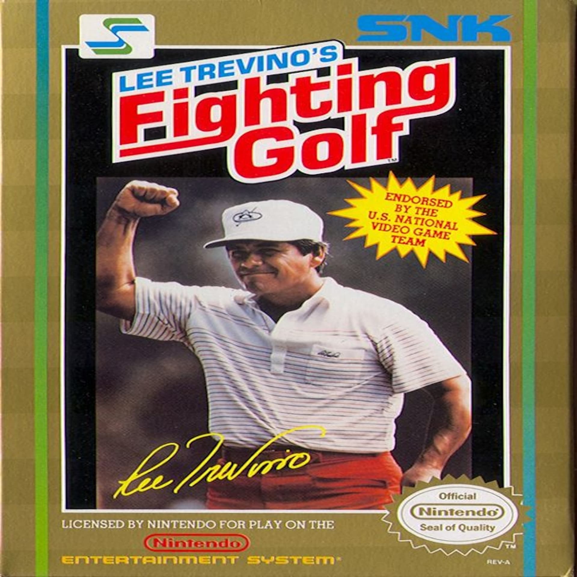 Lee Trevino's Fighting Golf - 2 Dudes and a NES: A Nintendo Podcast cover