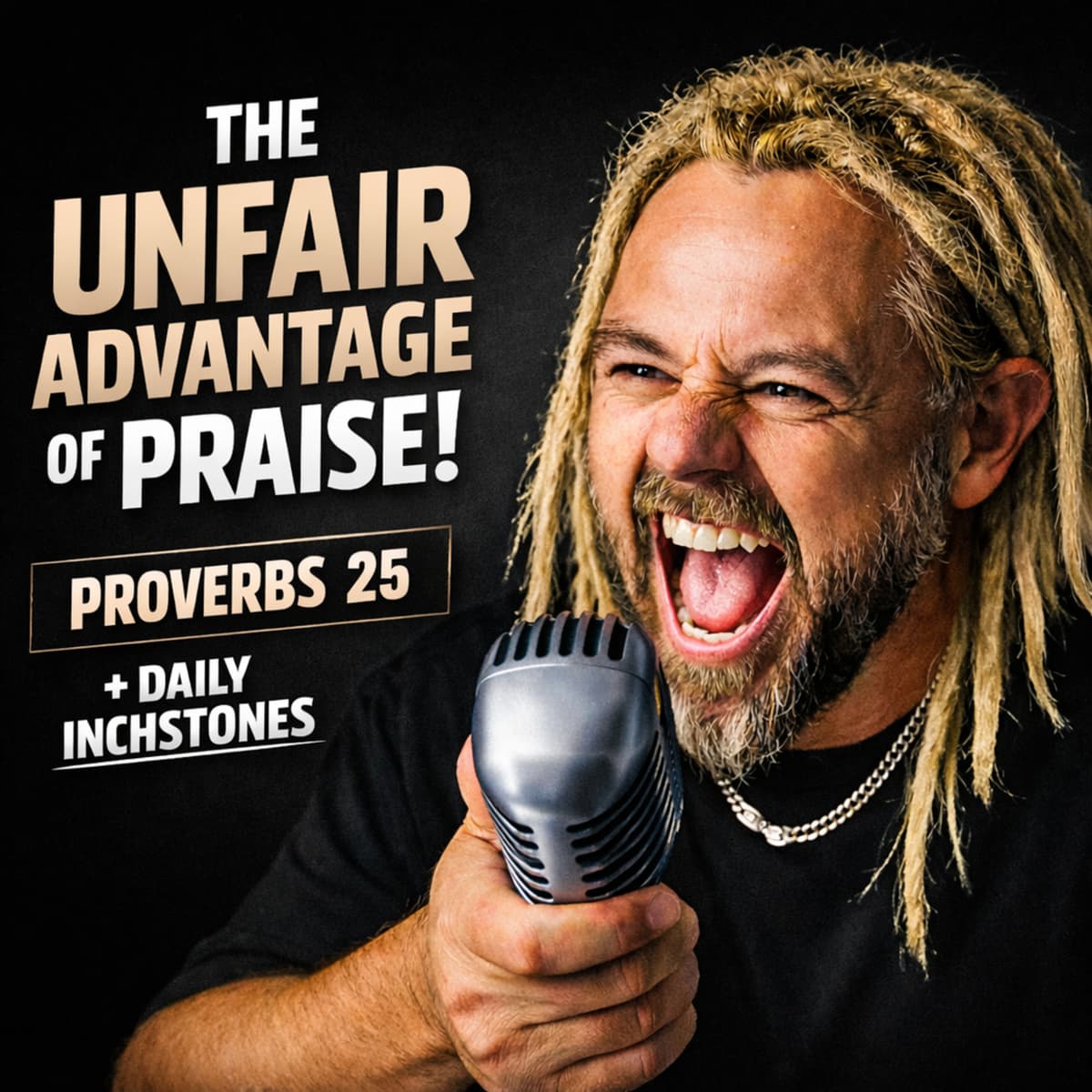 #770 The Unfair Advantage of Praise | Proverbs 25 - The VIBE with Kelly Cardenas cover