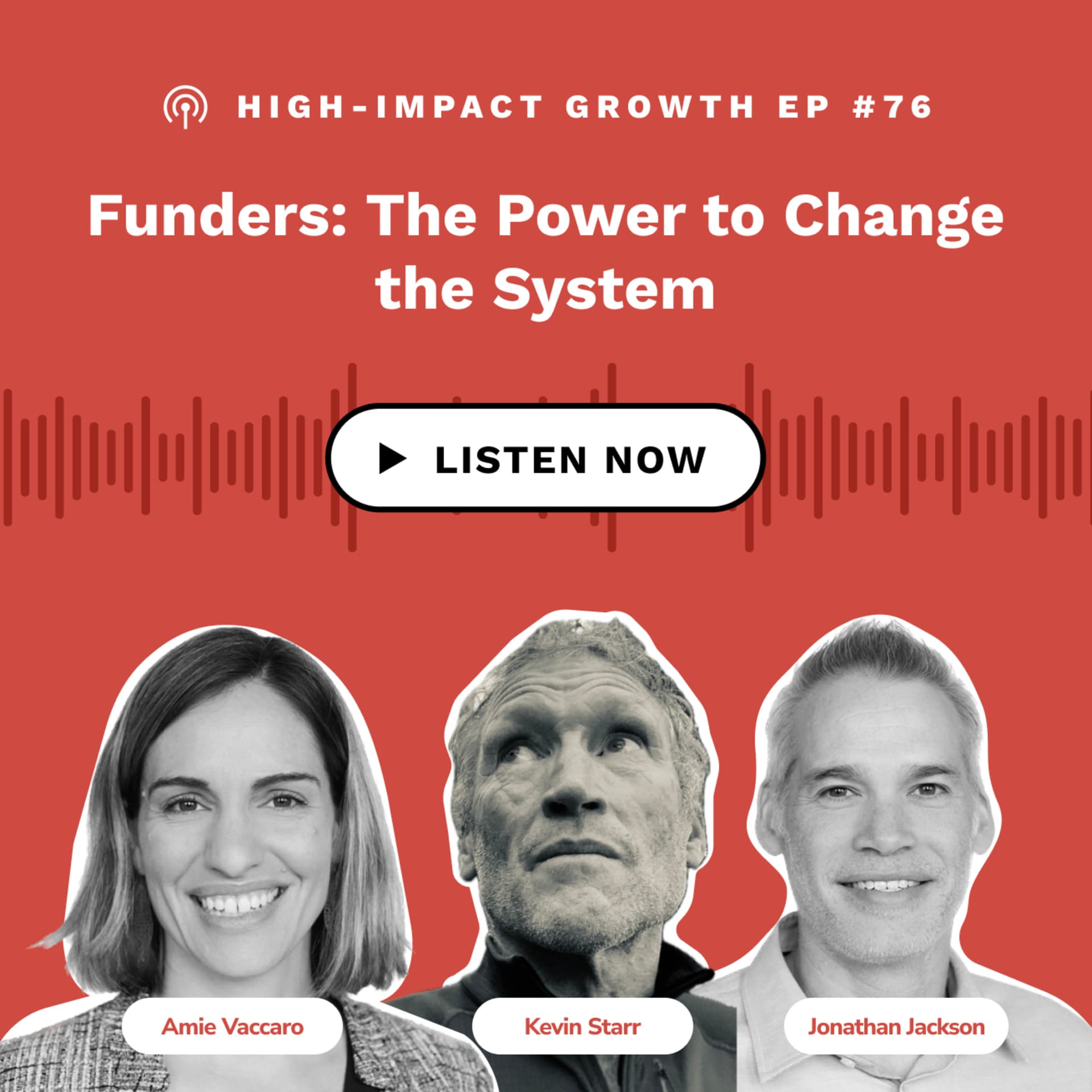 Funders: The Power to Change the System - High-Impact Growth cover