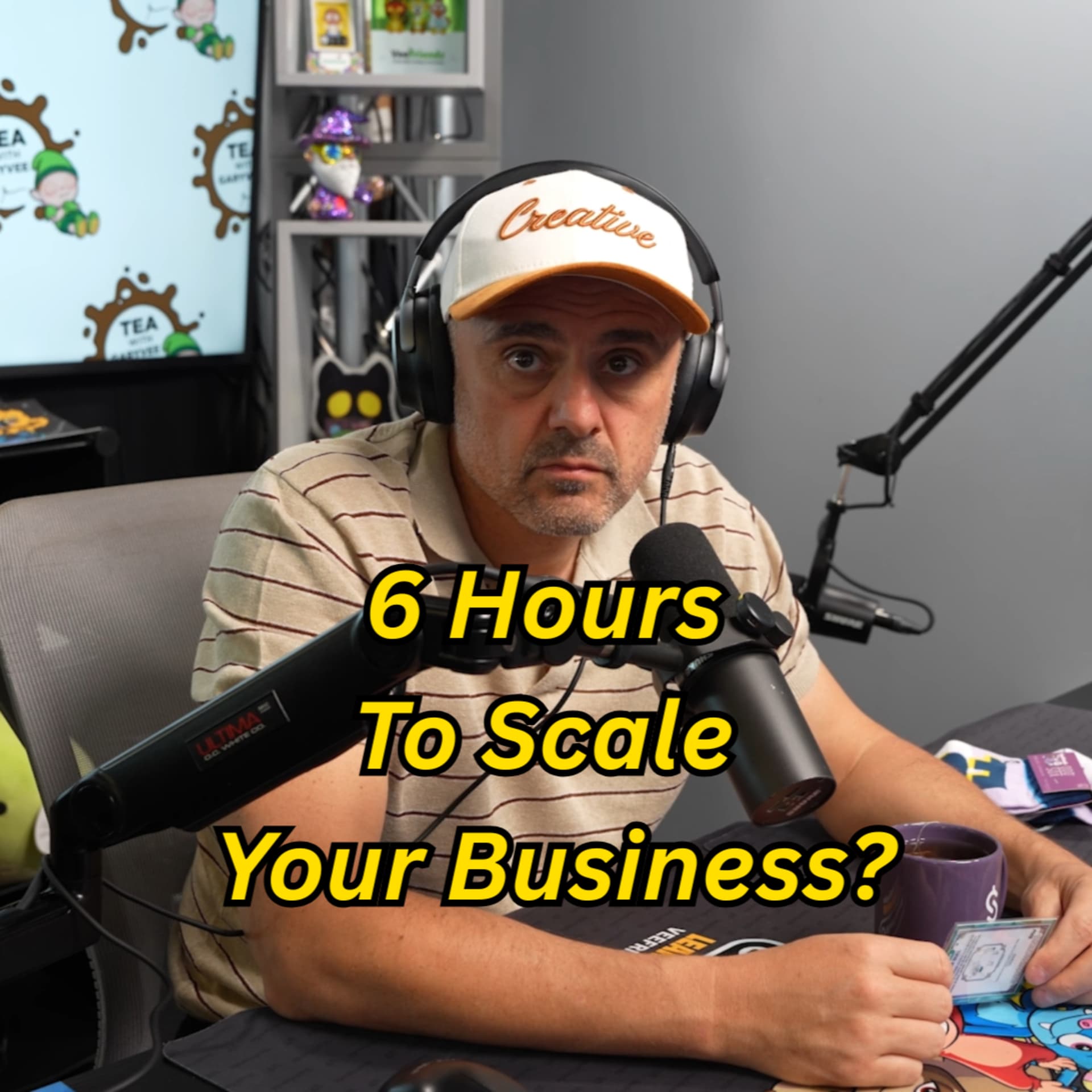 How to Scale Your Business In 6 Hours a Day? l Tea with GaryVee Ep. 90 - The GaryVee Audio Experience cover