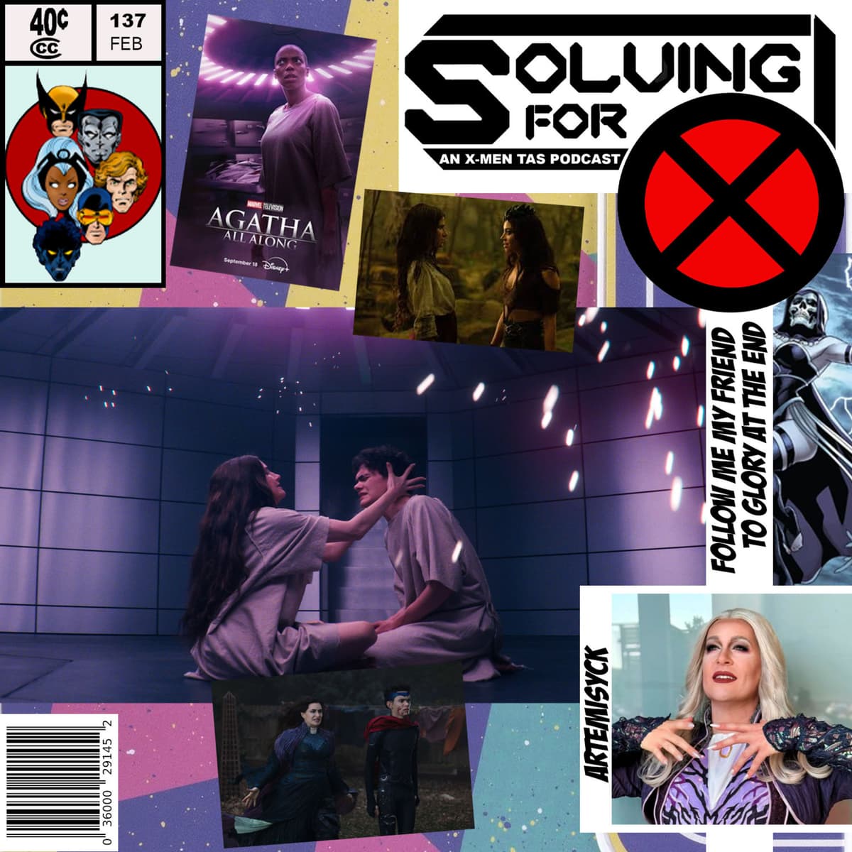 Agatha All Along: Follow Me My Friend/ To Glory at the End - Solving for X: An X-Men TAS Podcast cover