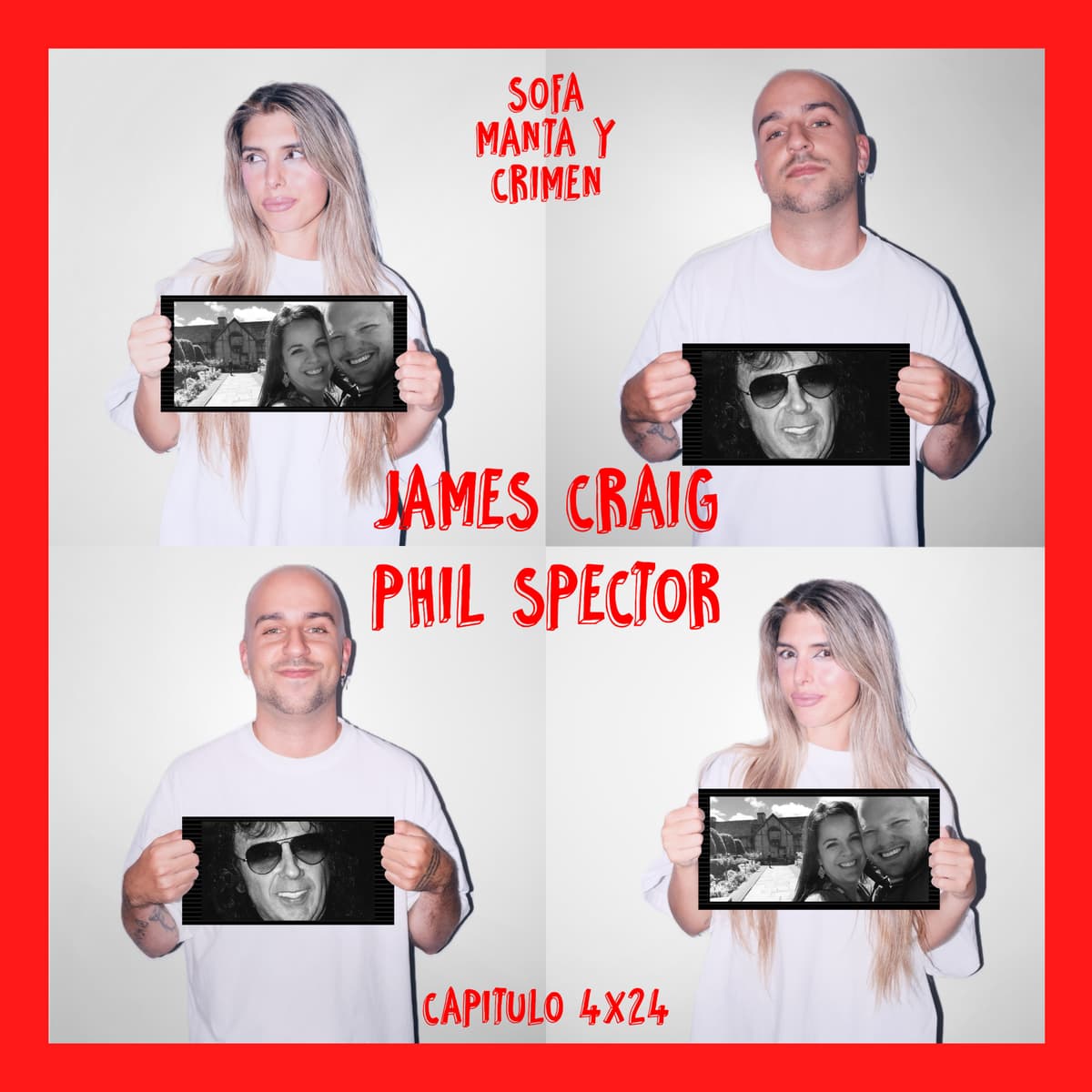 4x24 James Craig & Phil Spector - Sofá, manta y crimen cover