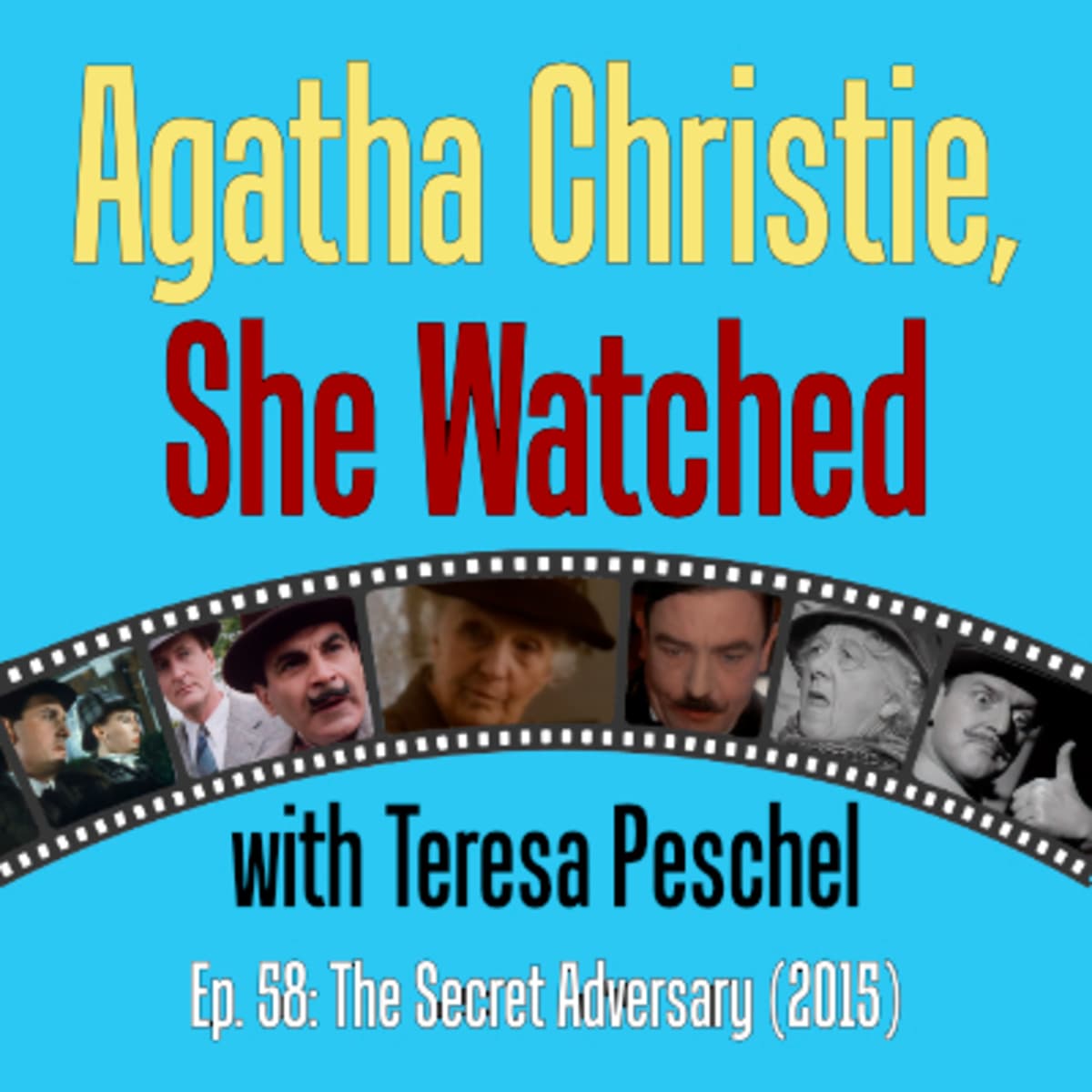 Agatha Christie, She Watched Ep58 “The Secret Adversary” (2015) Review - Agatha Christie, They Watched cover