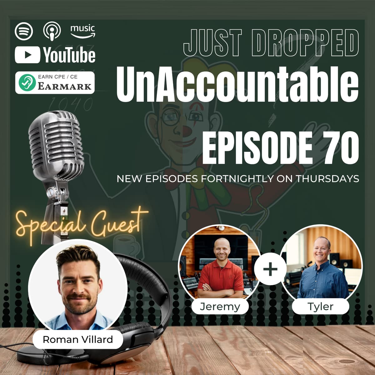 Ep 70: Free File Frenzy, Watch the Bots Fail, and Roman Villard! - UnAccountable! cover