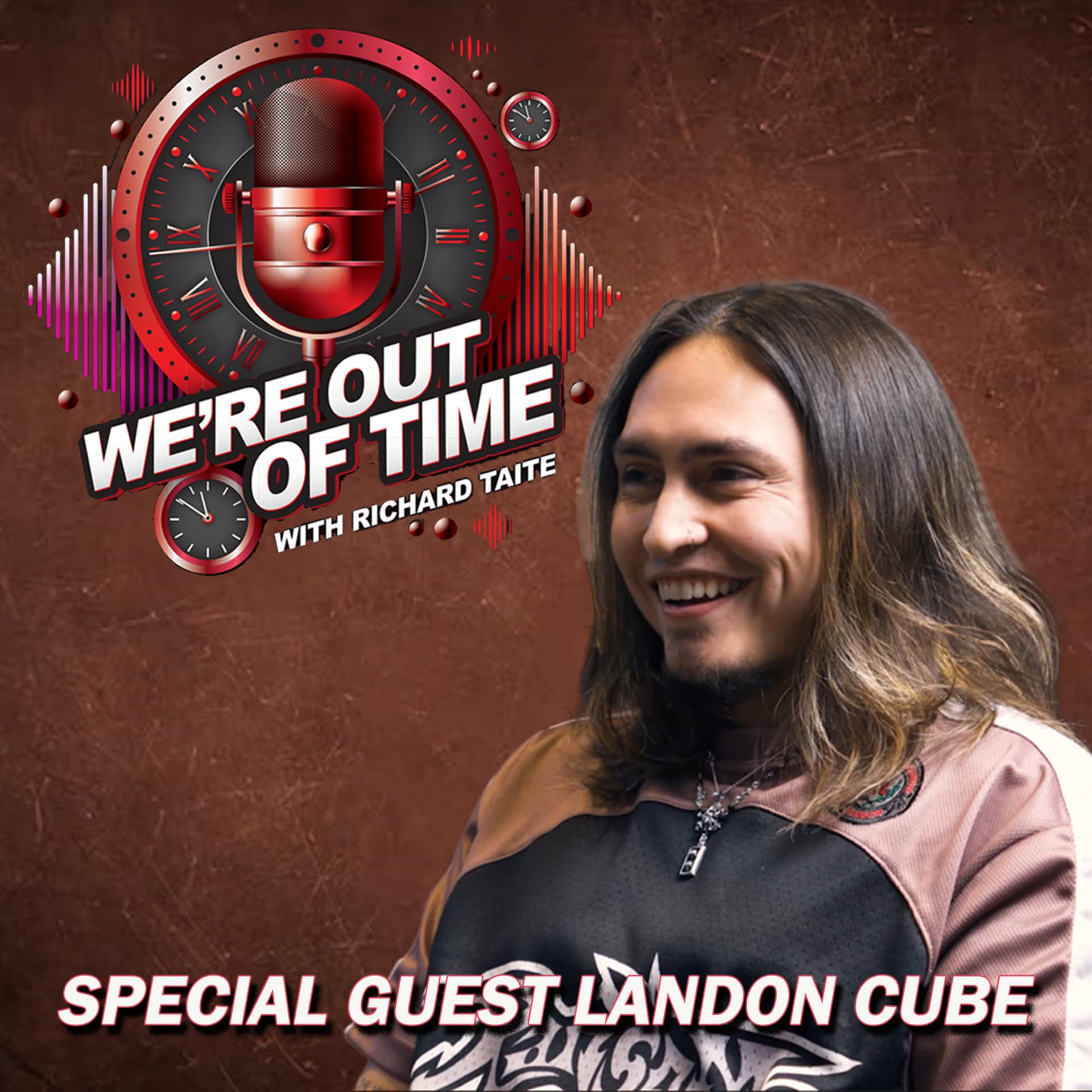 Landon Cube on Recovery, Music, and the Journey for a Better Life — We're Out of Time cover