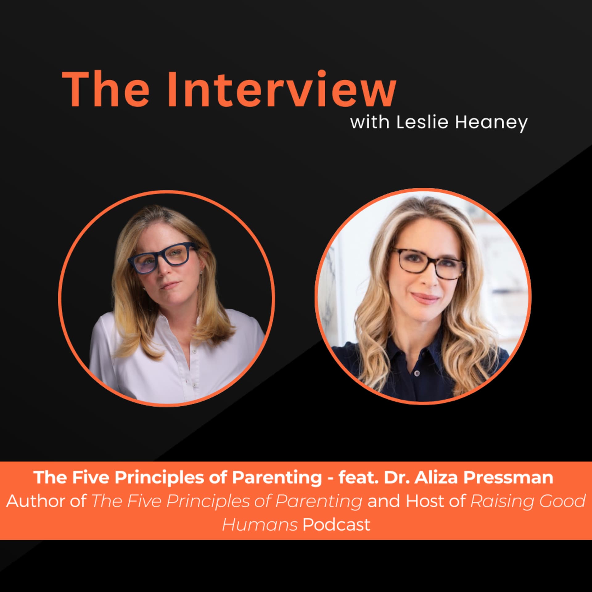 The Five Principles of Parenting - feat. Dr. Aliza Pressman - Duologue with Leslie Heaney cover