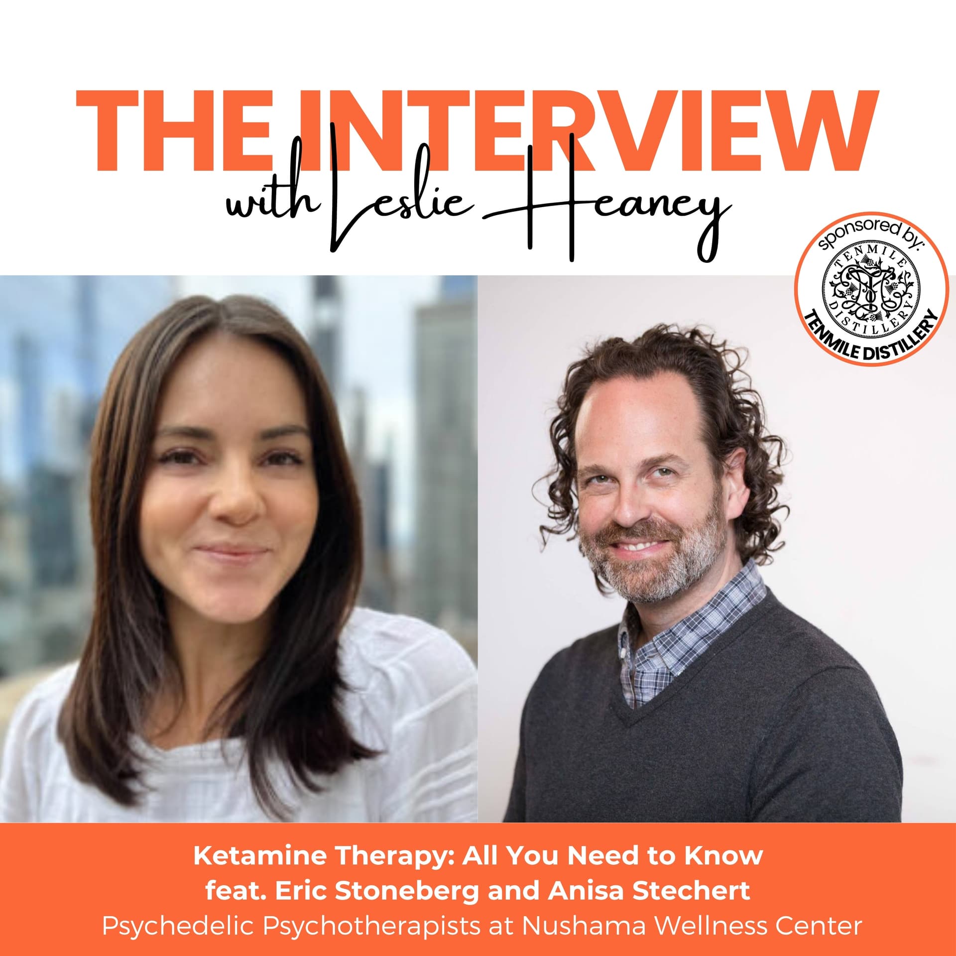 Ketamine Therapy: All You Need to Know - feat. Eric Stoneberg and Anisa Stechert - Duologue with Leslie Heaney cover