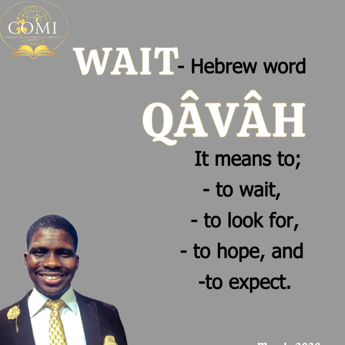 DECLARE 🕯️ 🙏(Qâvâh) ISAIAH 40 - GRACELIFE-COMI
cover