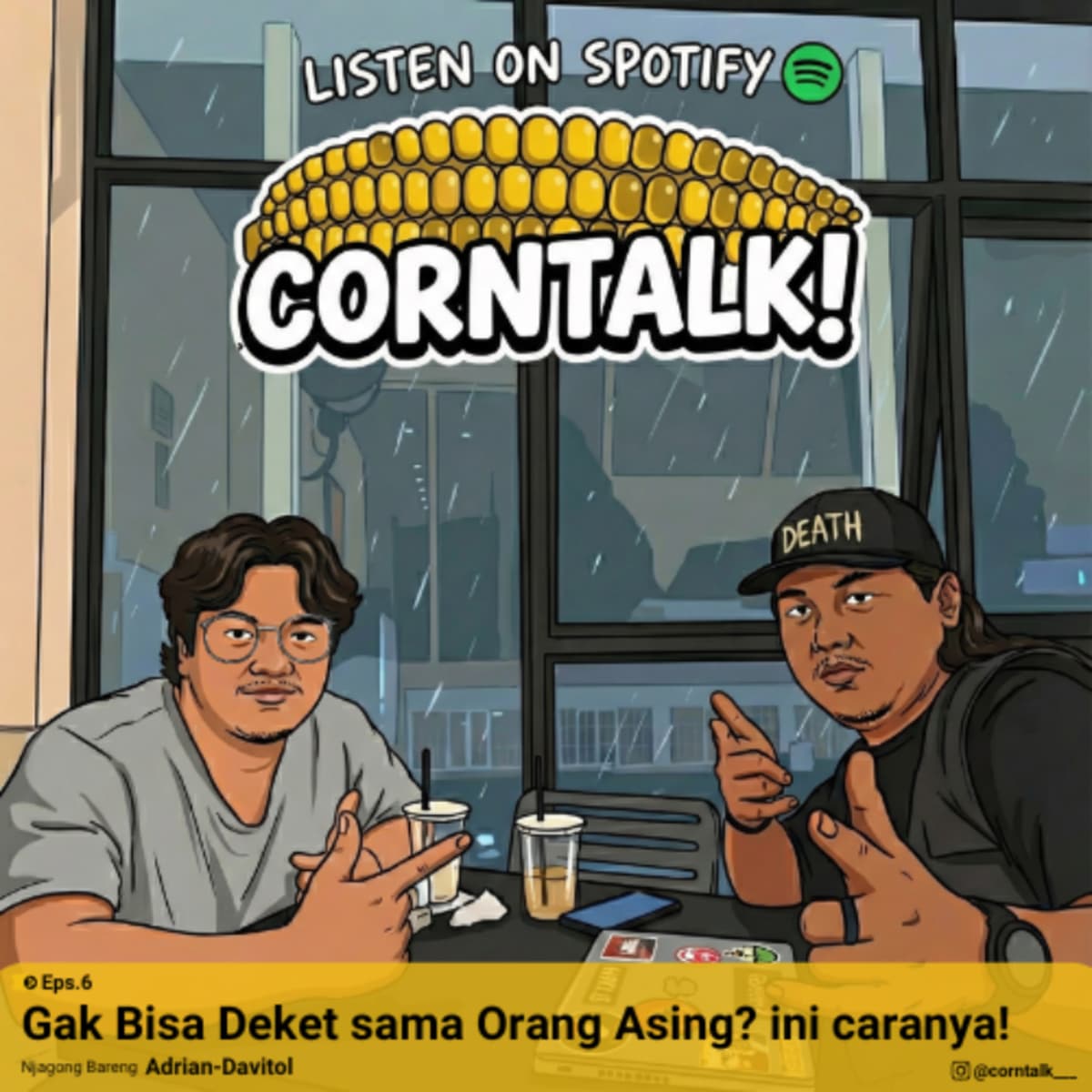 DEKET SAMA ORANG ASING GAMPANG KOK! - corntalk! cover