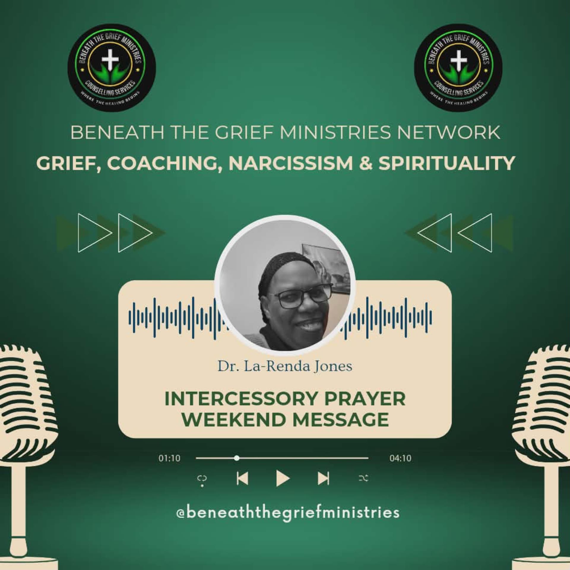 Beneath tne Grief Ministries Network cover