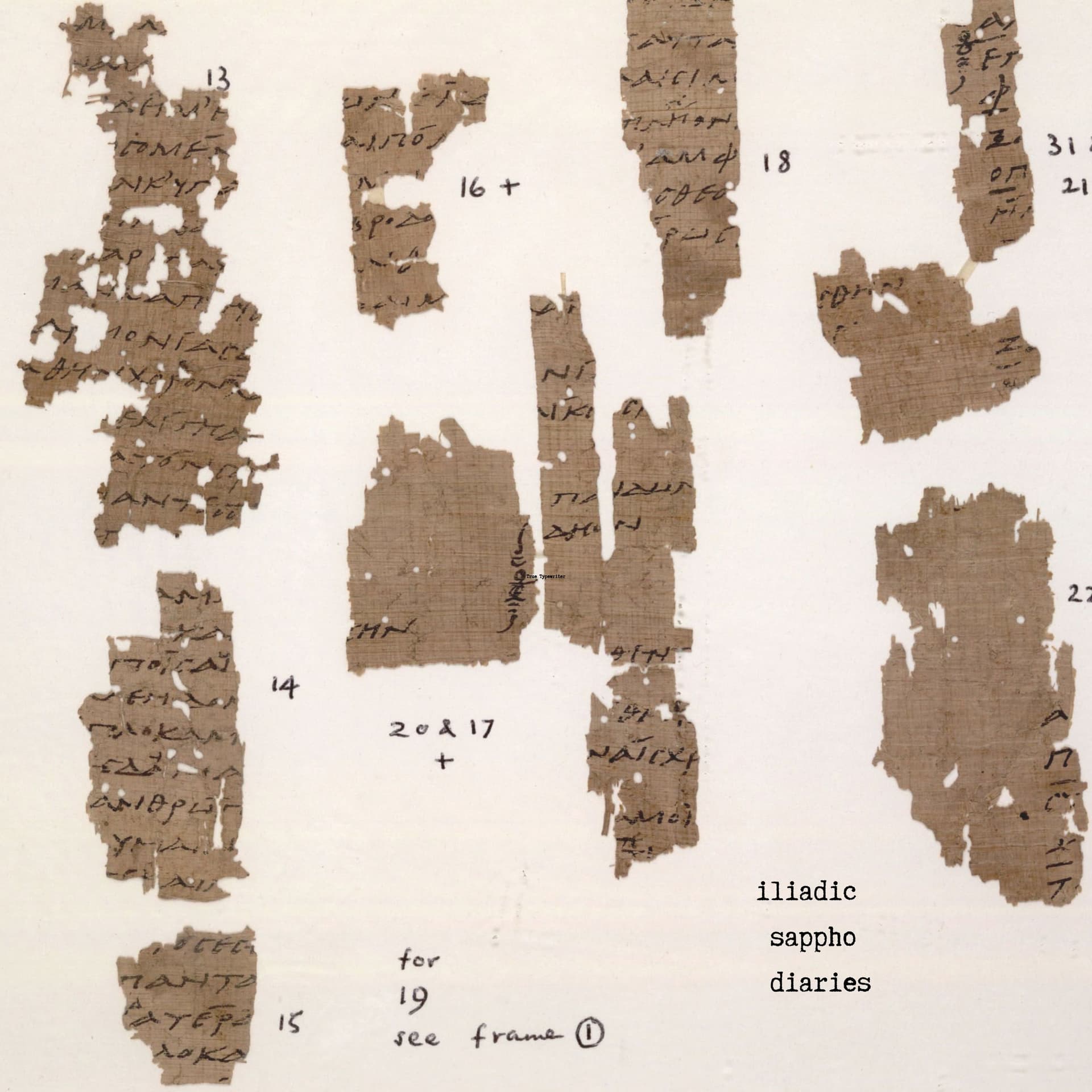 iliadic sappho diaries cover
