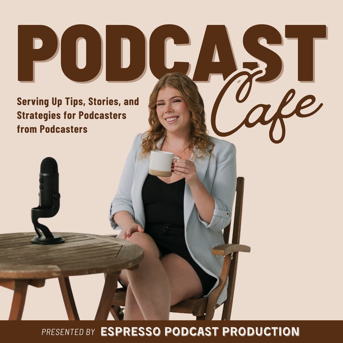 3. Growing a Podcast Without Social Media with Amelia Hruby, Host of Off The Grid - Podcast Cafe: Insights from Podcasters for Podcasters cover