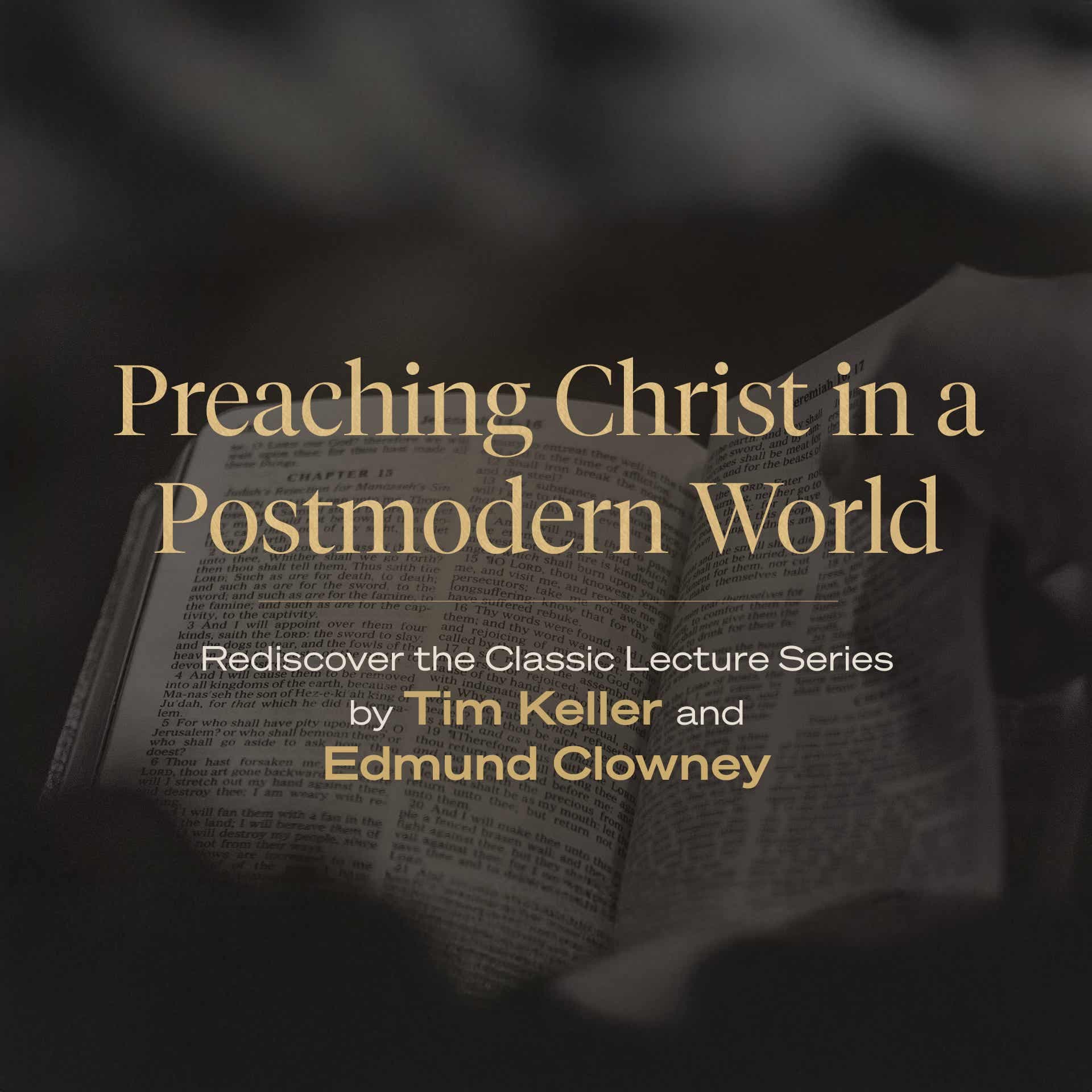 Preaching Christ in a Postmodern World cover