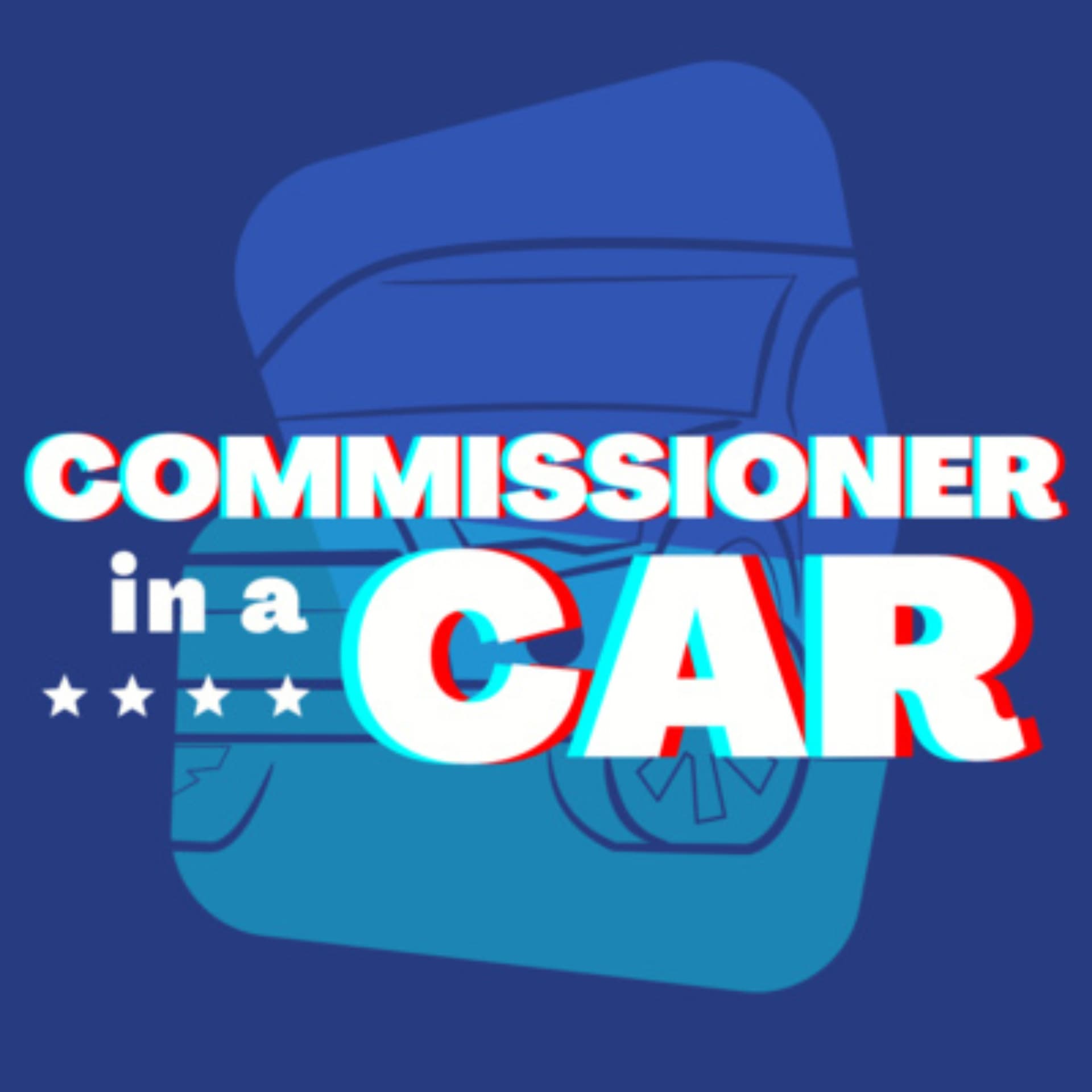 Commissioner in a Car cover
