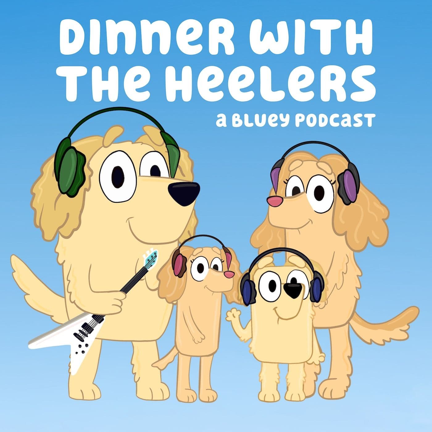 Rewatch! - Keepy Uppy - Dinner with the Heelers - A Bluey Podcast cover