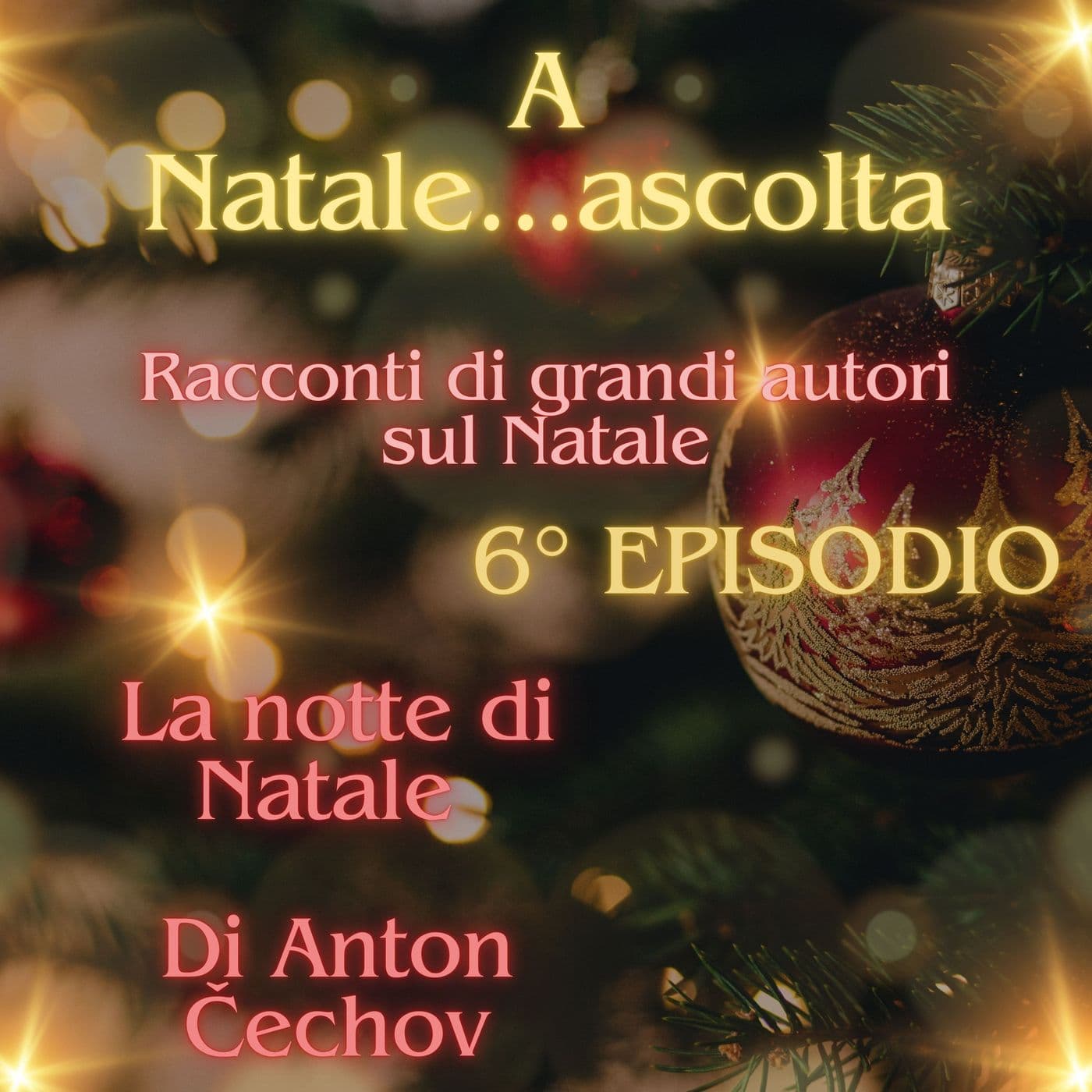 NOTTE DI NATALE di Anton Čechov - A NATALE...ASCOLTA cover