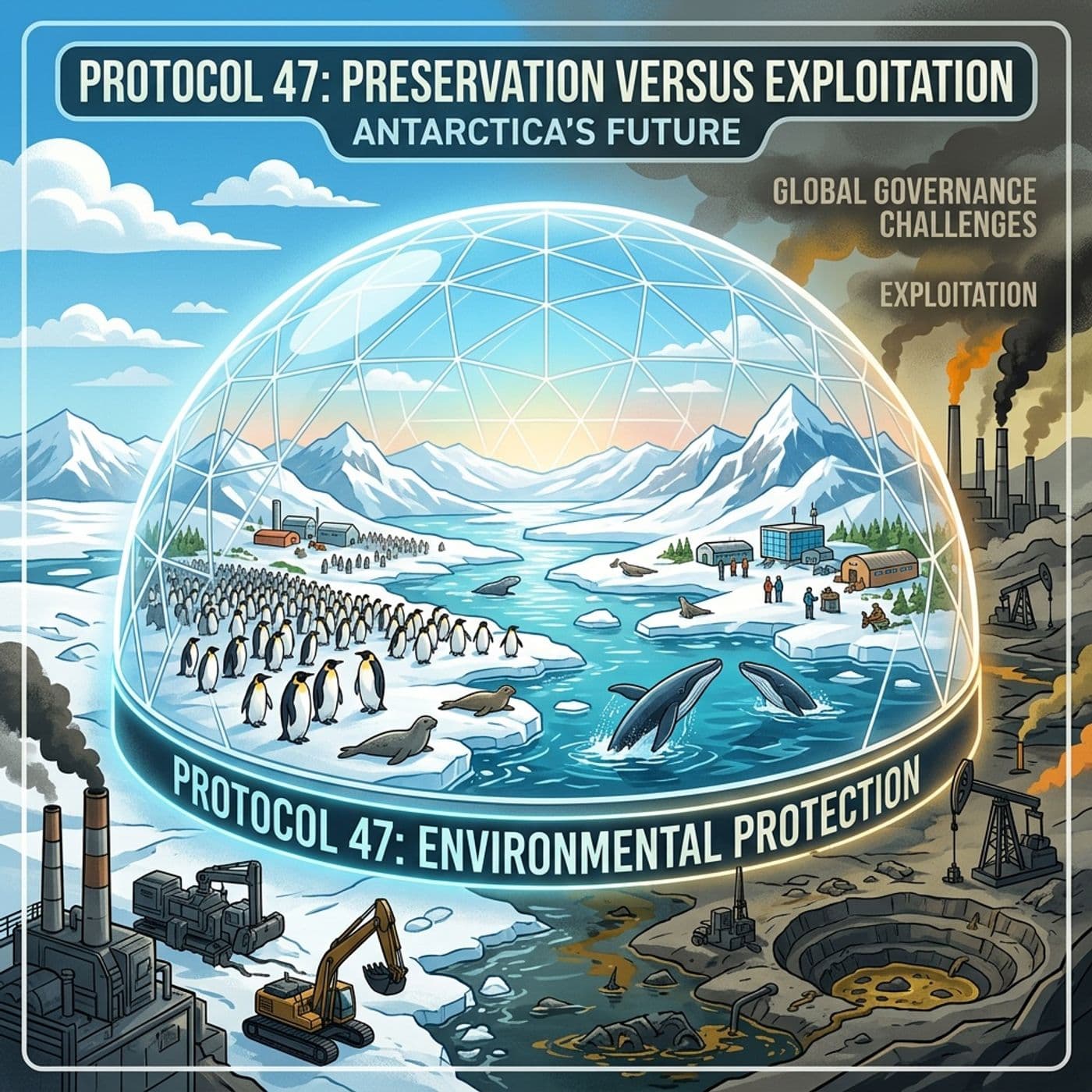 Ice and Accountability: The Story of Protocol 47 - Conspiracy Theories Exploring The Unseen cover
