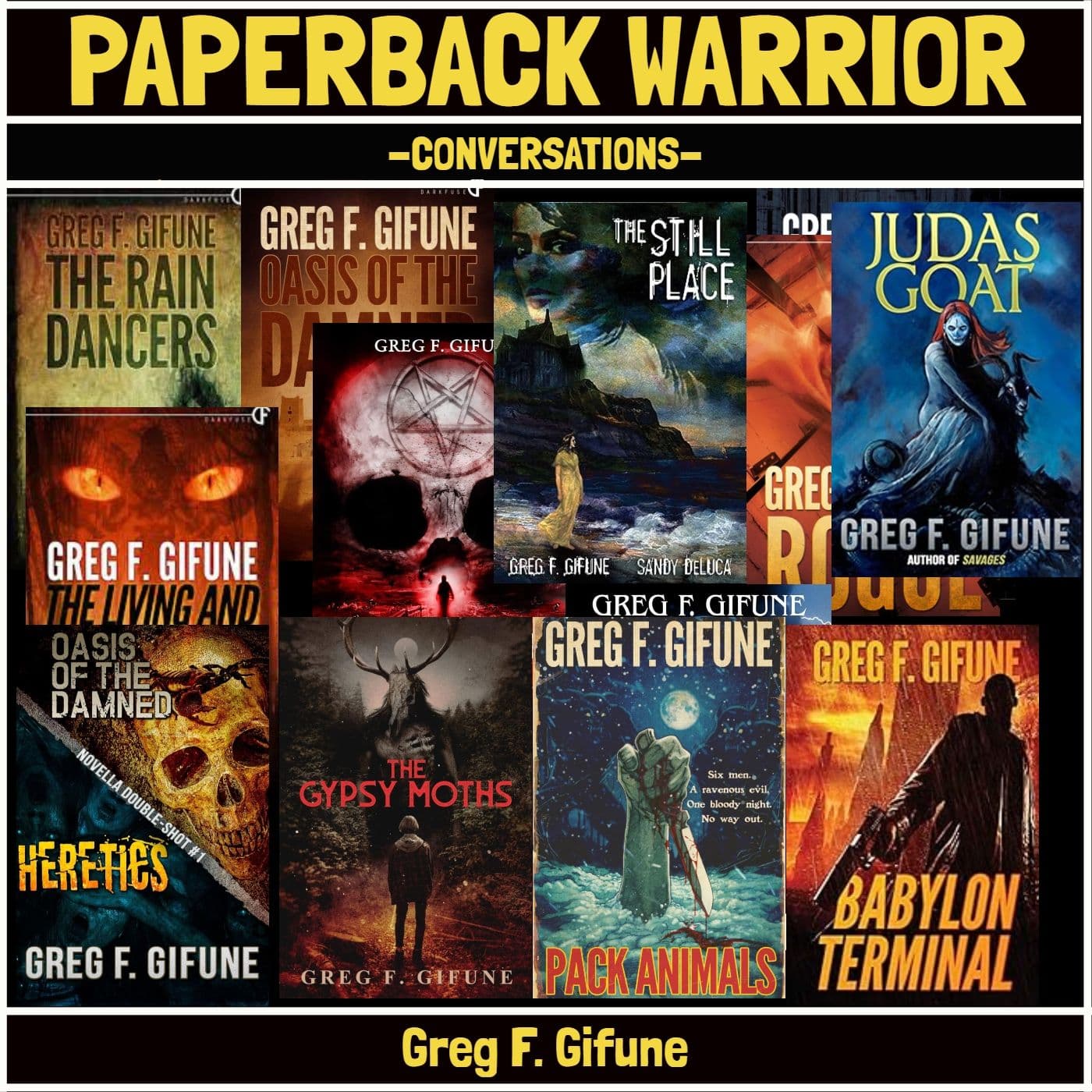 Conversations - Greg F. Gifune - Paperback Warrior cover