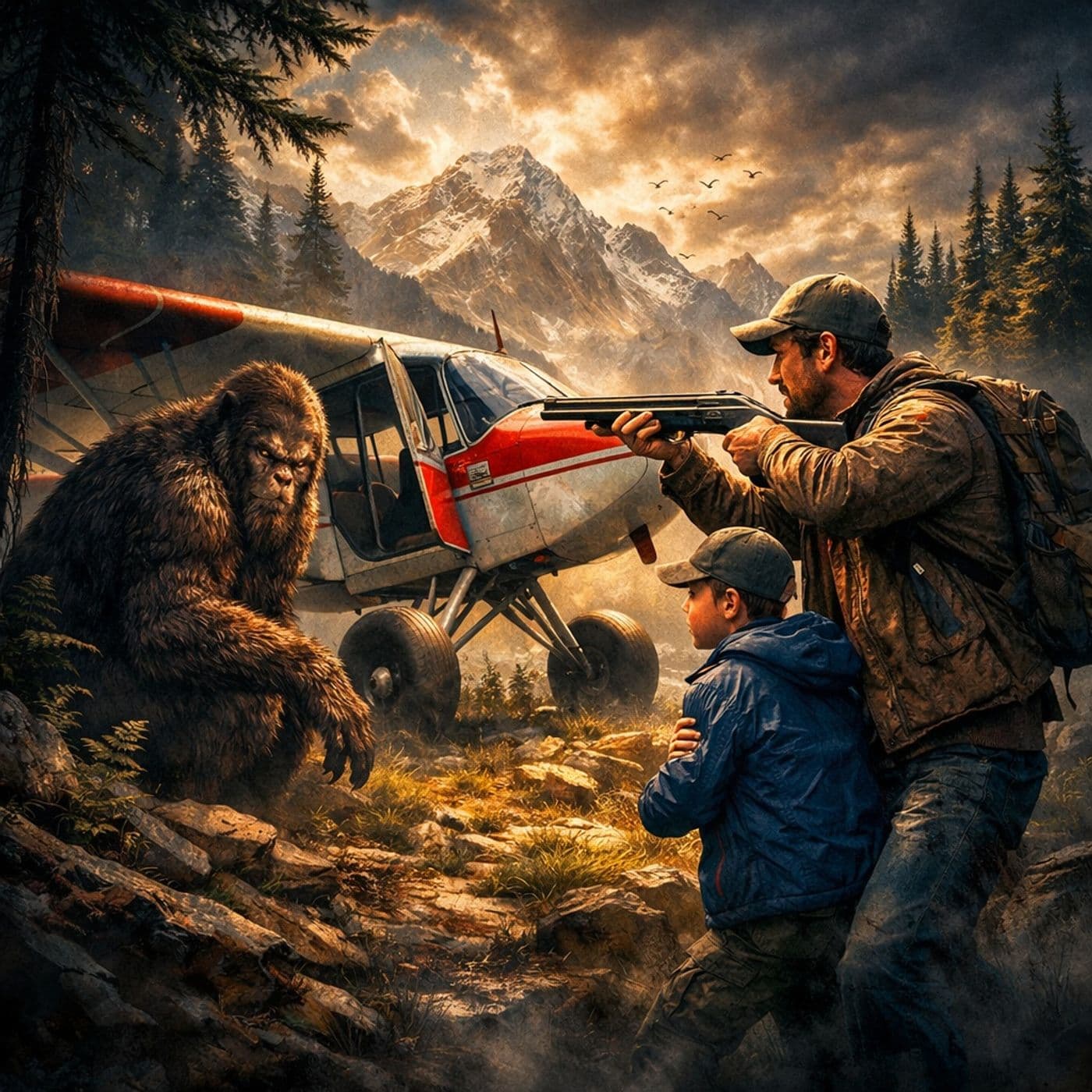 Bigfoot On Hell Bent Creek - Sasquatch Odyssey cover