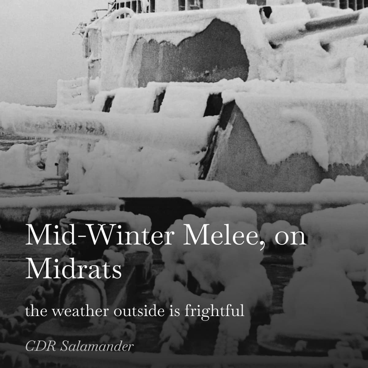 Episode 745: Mid-Winter Melee...National Defense Strategy et al - Midrats cover
