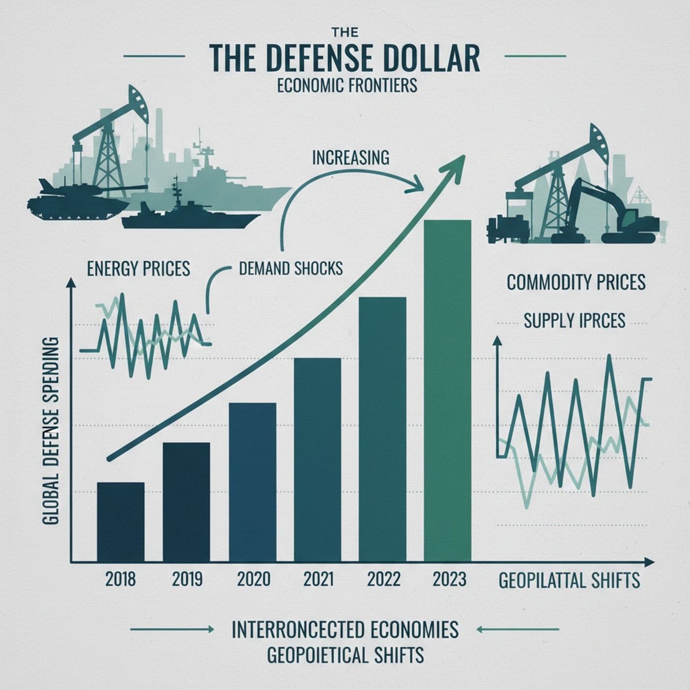 Defense, Energy, and Commodities Spike First_ Understanding the Interconnections — Conspiracy Theories Exploring The Unseen cover