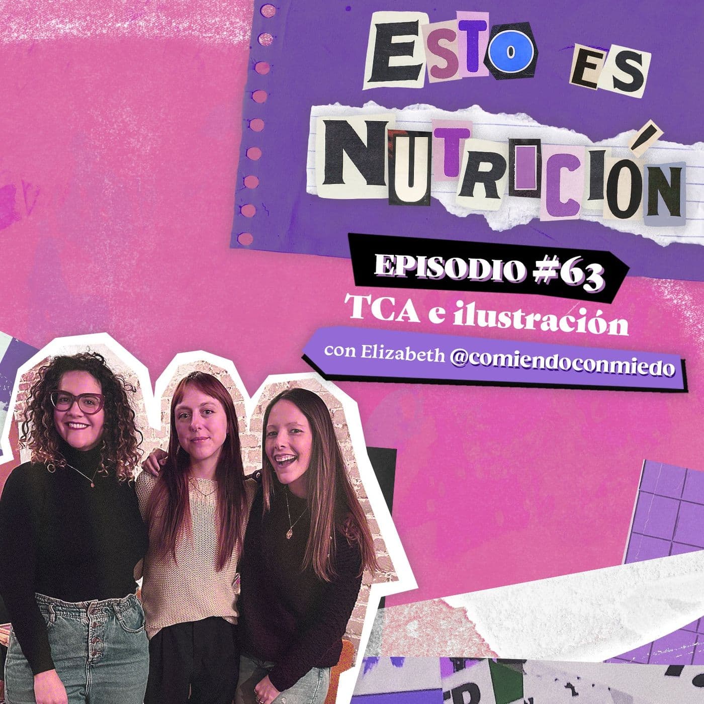 #63 TCA e ilustración con Comiendoconmiedo - Esto es Nutrición cover