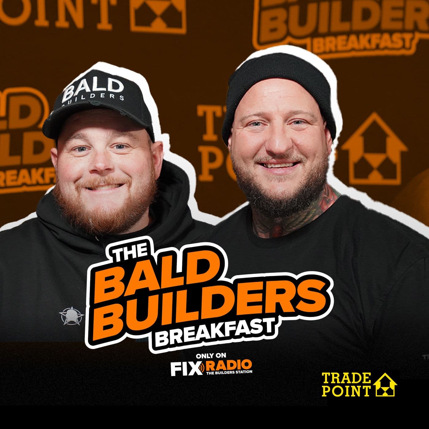 Bean Virus, Tiny Tradies and tons of Jokes! - The Bald Builders Breakfast cover