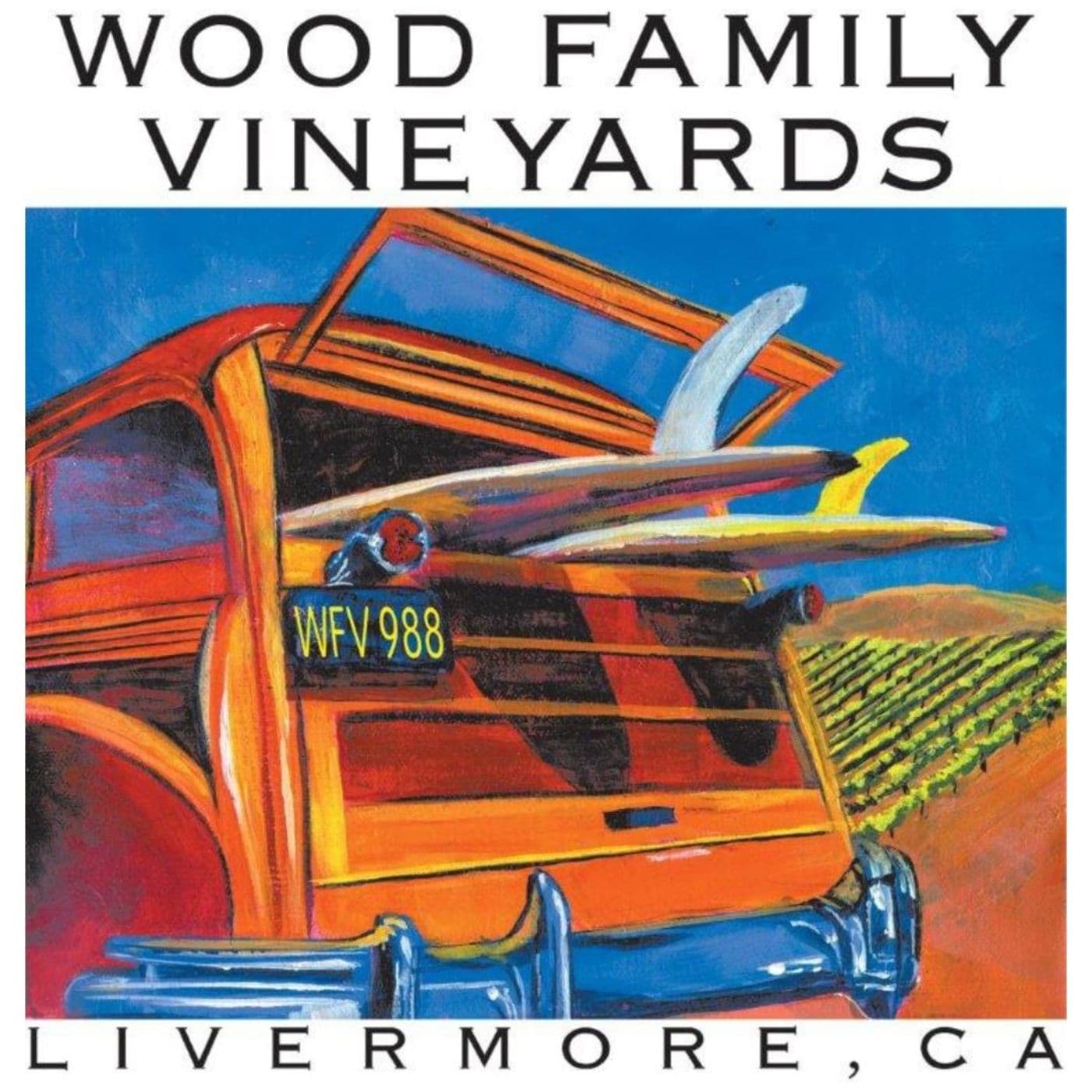 Wood Family Vineyards - Harrison Wood - Wine Soundtrack - USA cover