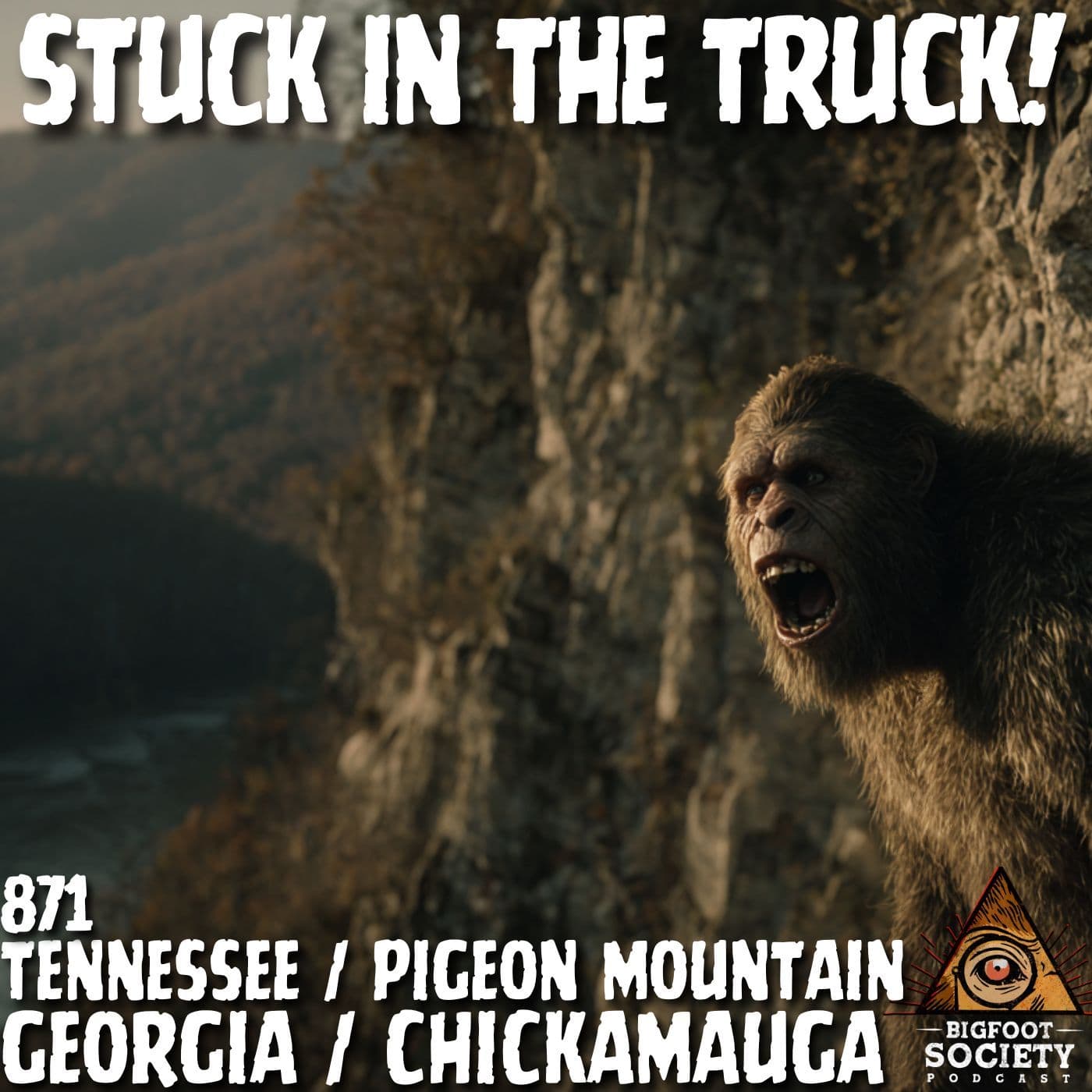 The Creature That Circled Us for Hours | Tennessee | Archives - Bigfoot Society cover