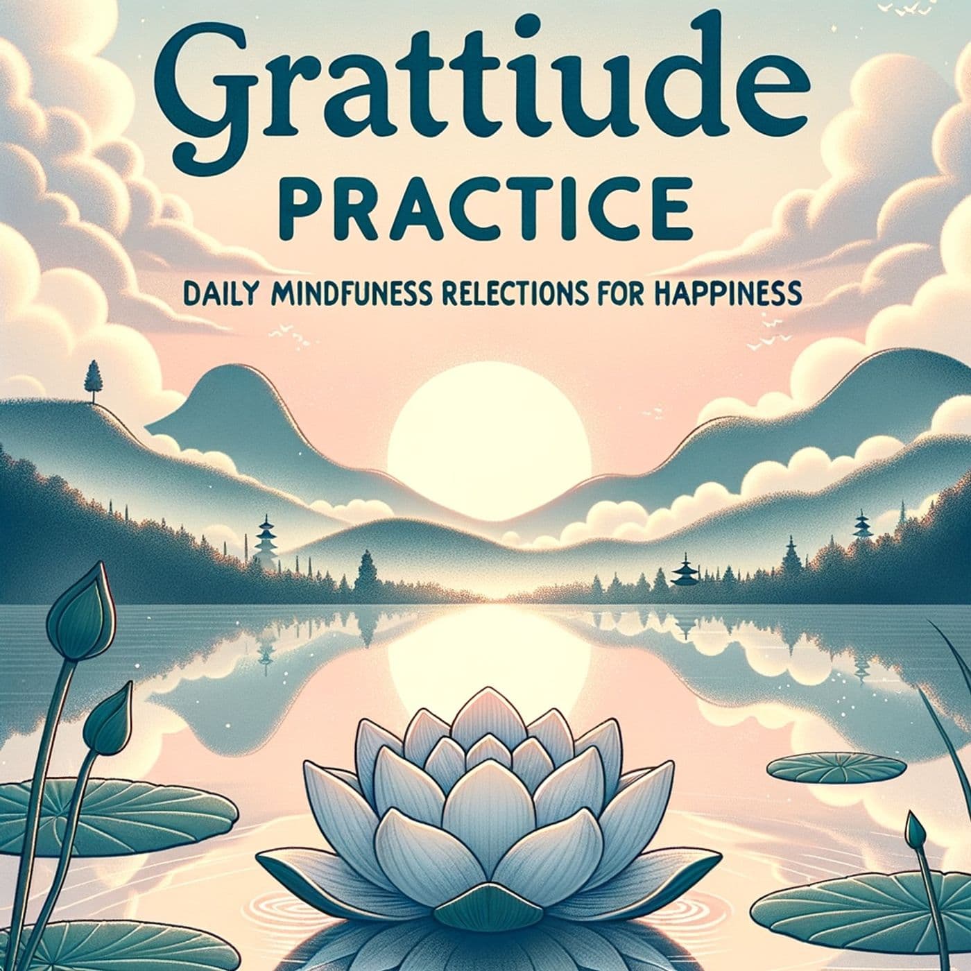 Tiny Sparks: Finding Light in the In-Between - "Gratitude Practice: Daily Mindfulness Reflections for Happiness" cover