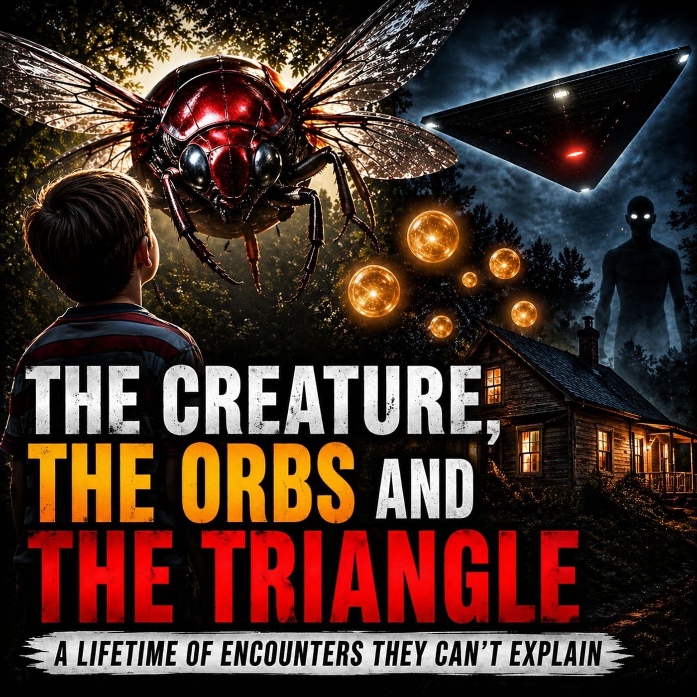 UNEXPLAINED ENTITY WITH WINGS ENCOUNTER IN ALABAMA | THE NIGHT THE SKY WENT SILENT — SASQUATCH THEORY cover