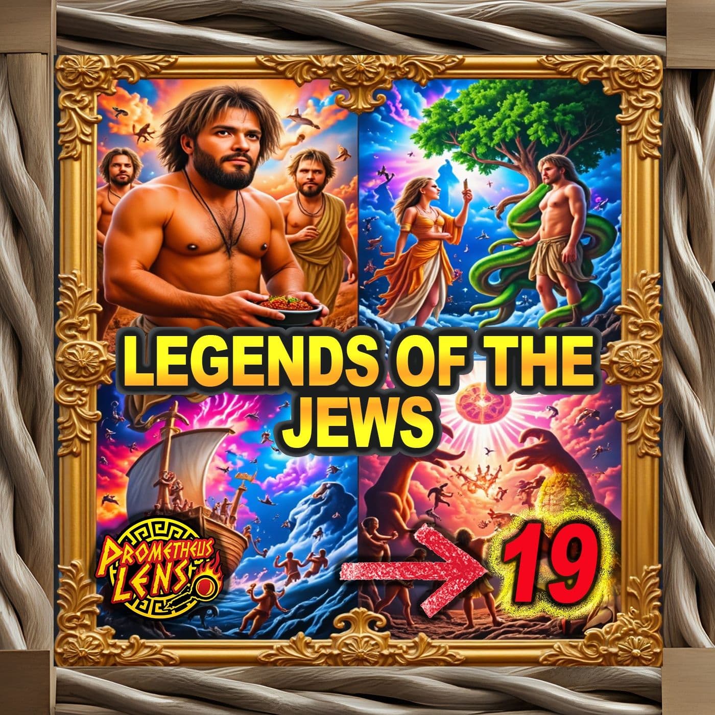 Legends of the Jews P19 - Prometheus Lens cover