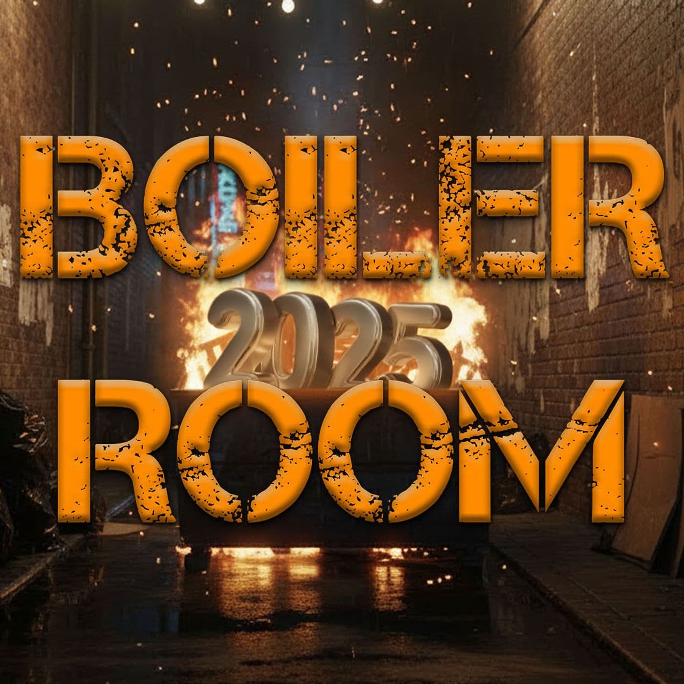 End‑of‑Year Dumpster Fire Cleanup Crew - Boiler Room cover