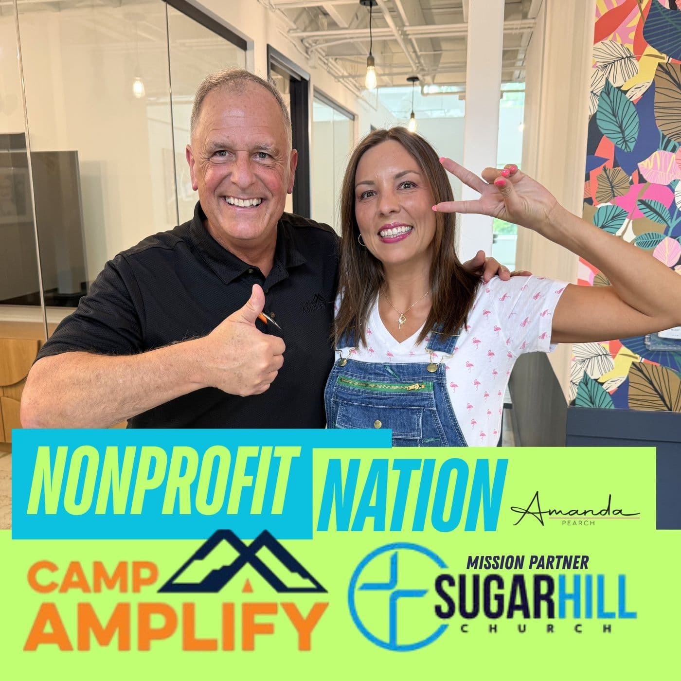 Camp Amplify on Nonprofit Nation — Business RadioX ® Network cover