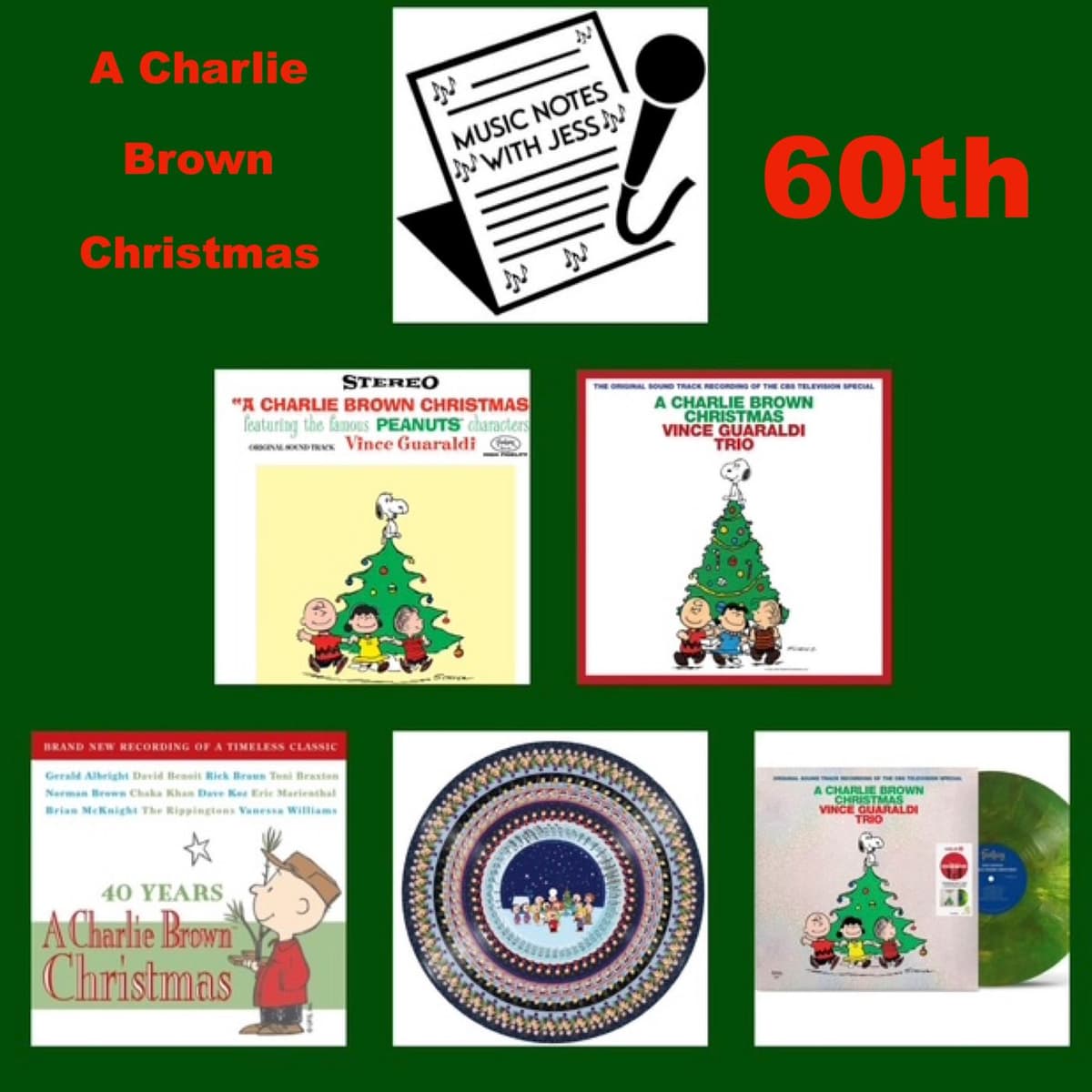 Ep. 321 - 'A Charlie Brown Christmas' 60th - Music Notes with Jess cover