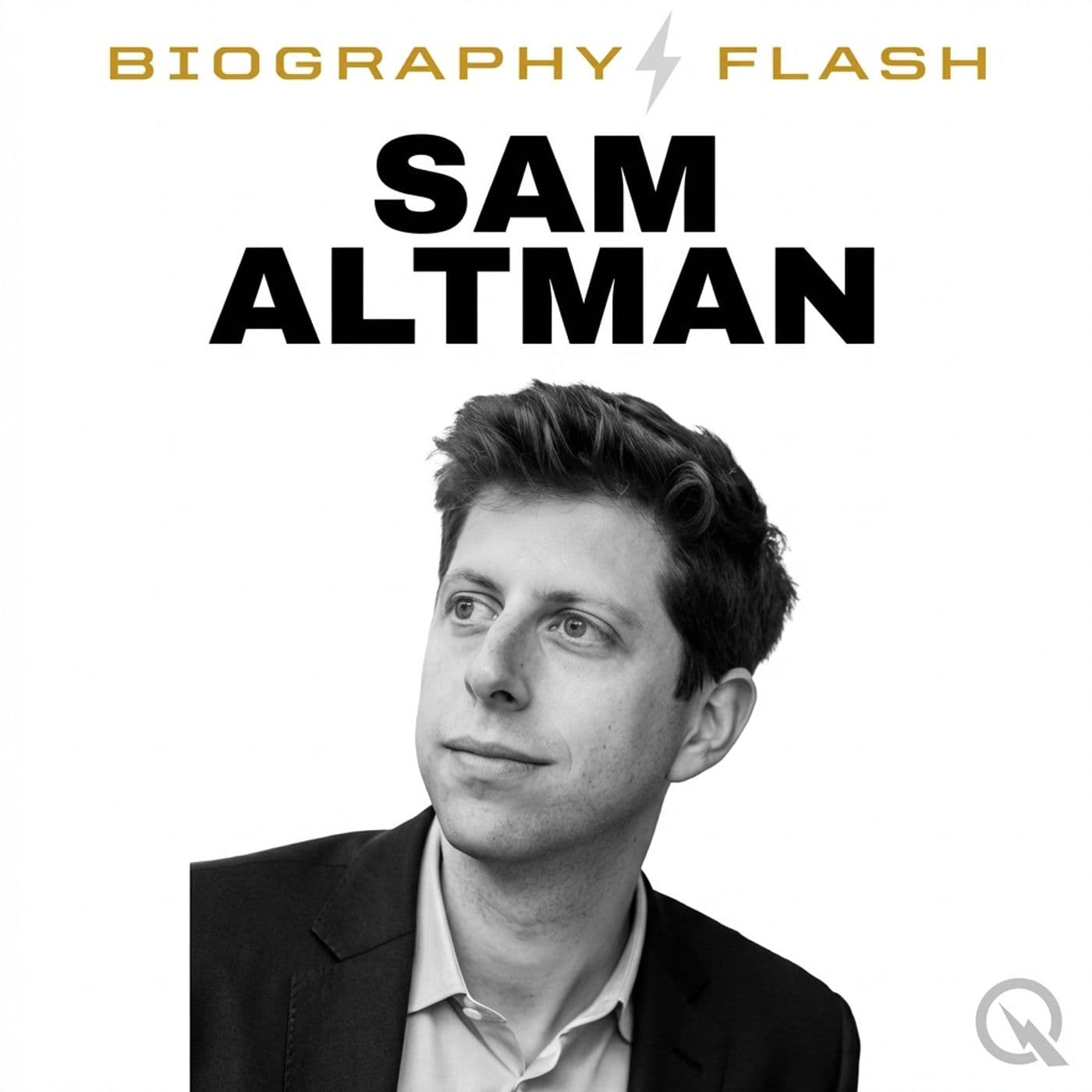 Biography Flash Sam Altman AI Optimist Bets on Idea Guys and Job Saving Innovation — Sam Altman - Biography Flash cover
