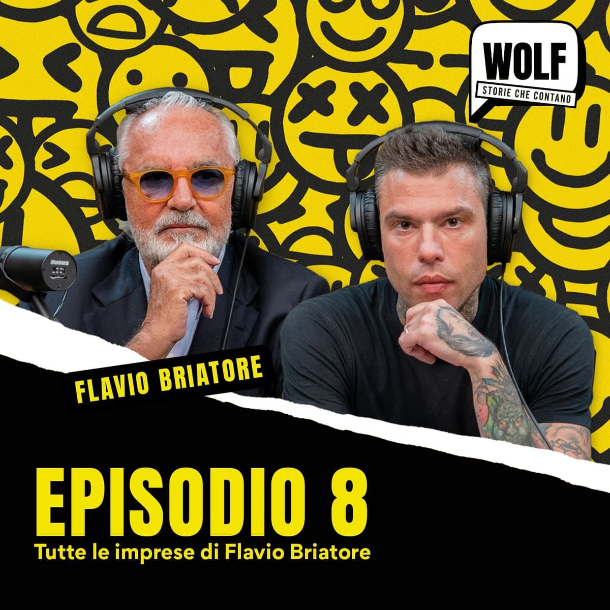 Tutte le imprese di Flavio Briatore - WOLF by Fedez - Episodio 8 - WOLF Storie che contano cover