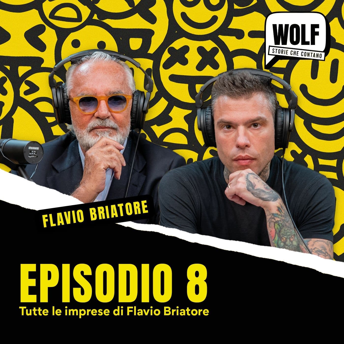Tutte le imprese di Flavio Briatore - WOLF by Fedez - Episodio 8 - WOLF Storie che contano cover