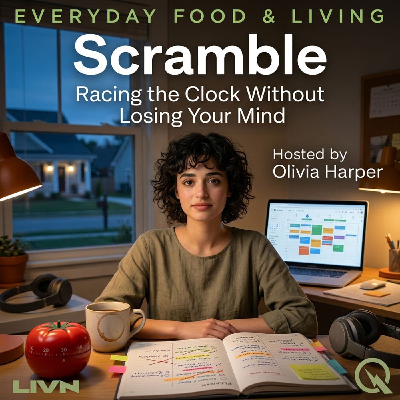 Scramble - Master the chaos before time runs out with Olivia Harper - Scramble cover