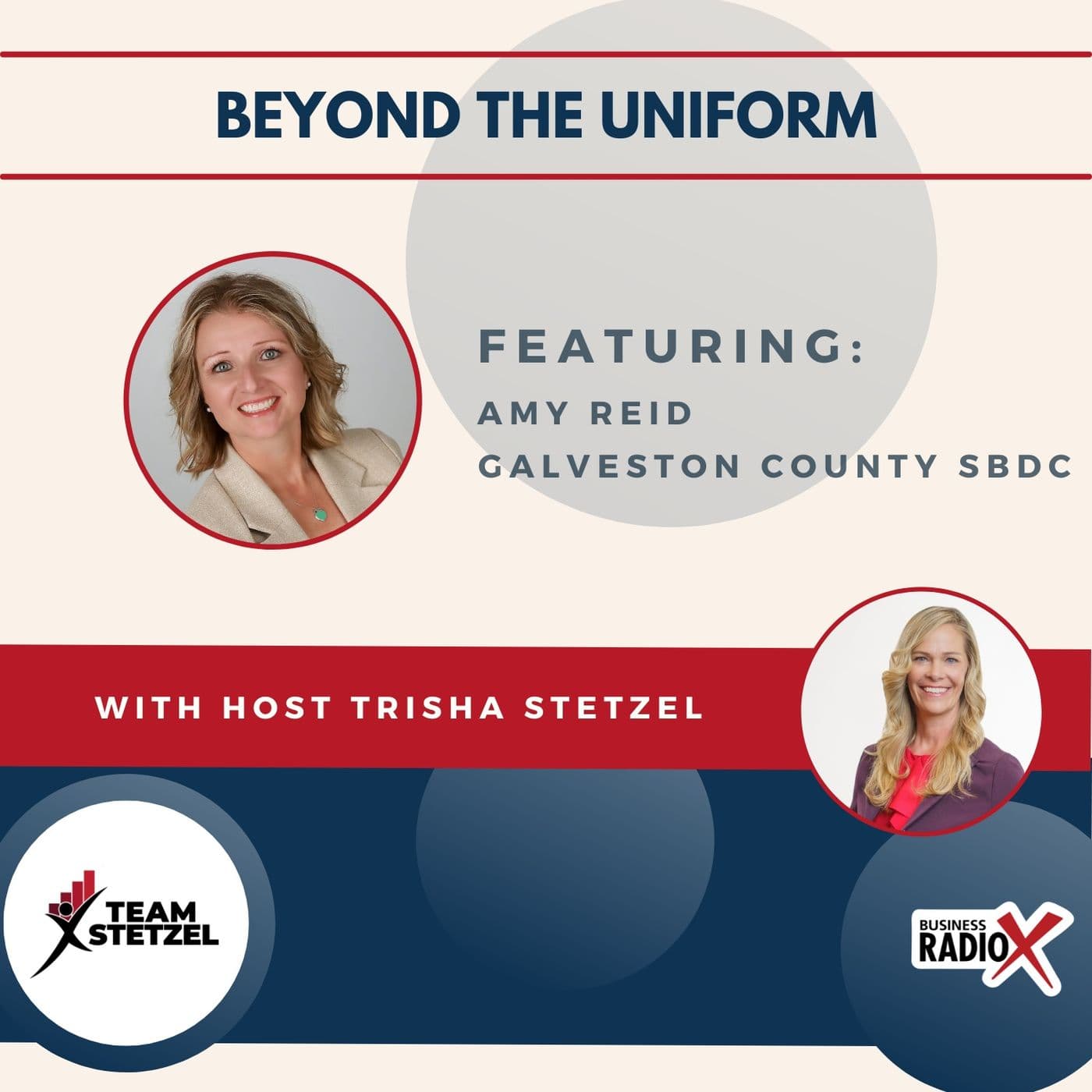 Amy Reid with Galveston County SBDC - Business RadioX ® Network cover
