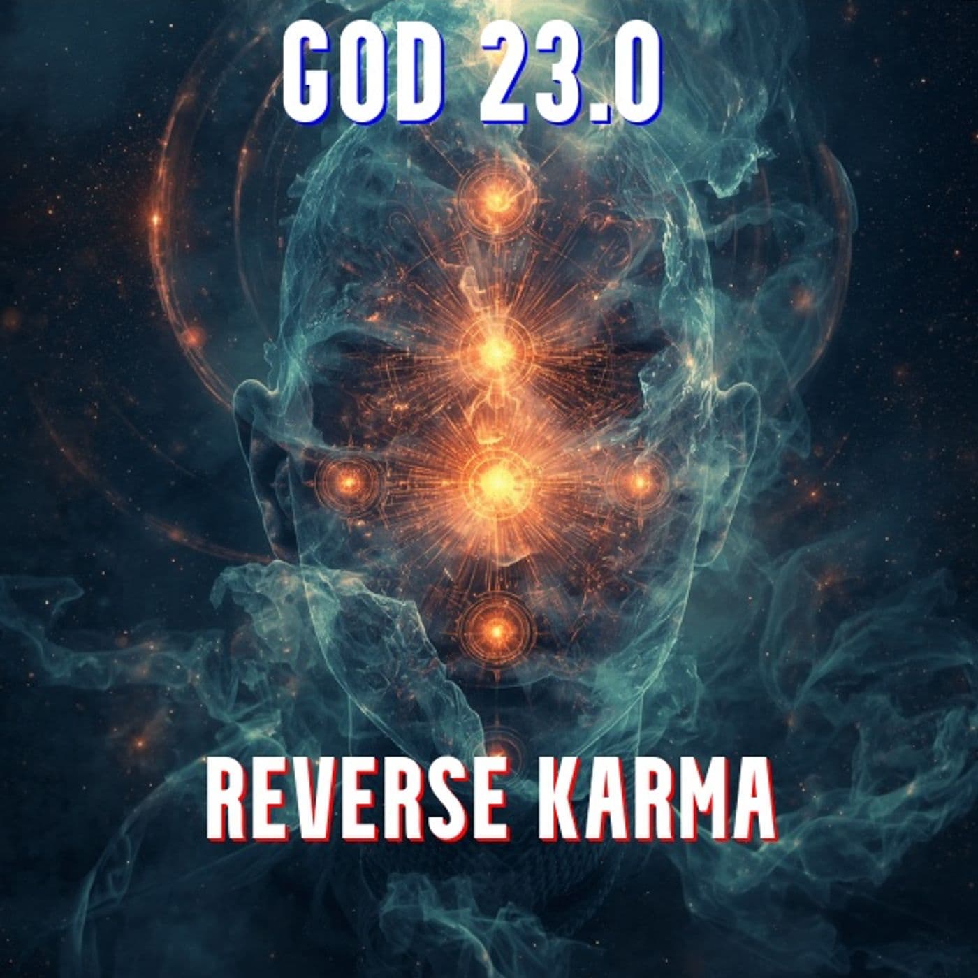 God 23 - Reverse Karma - Mark Devlin podcast/ radio interviews cover