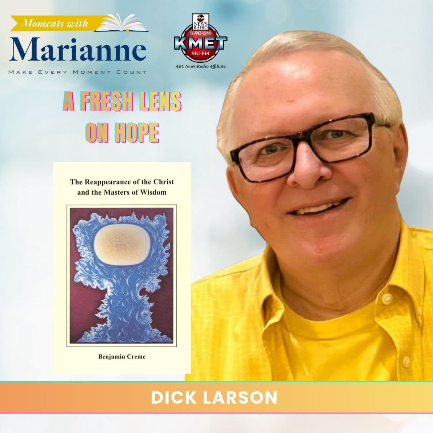 A World Seeking Hope with Dick Larson - Moments with Marianne cover