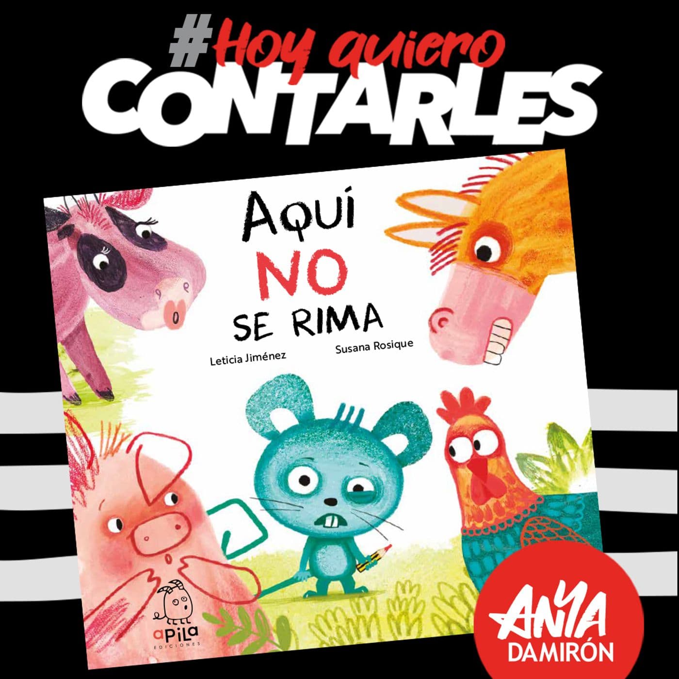 Aquí no se rima - Hoy Quiero Contarles cover