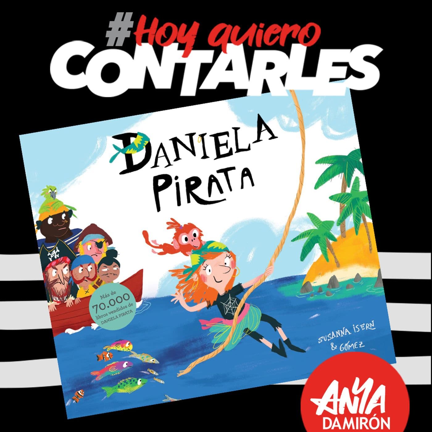 Daniela Pirata - Hoy Quiero Contarles cover