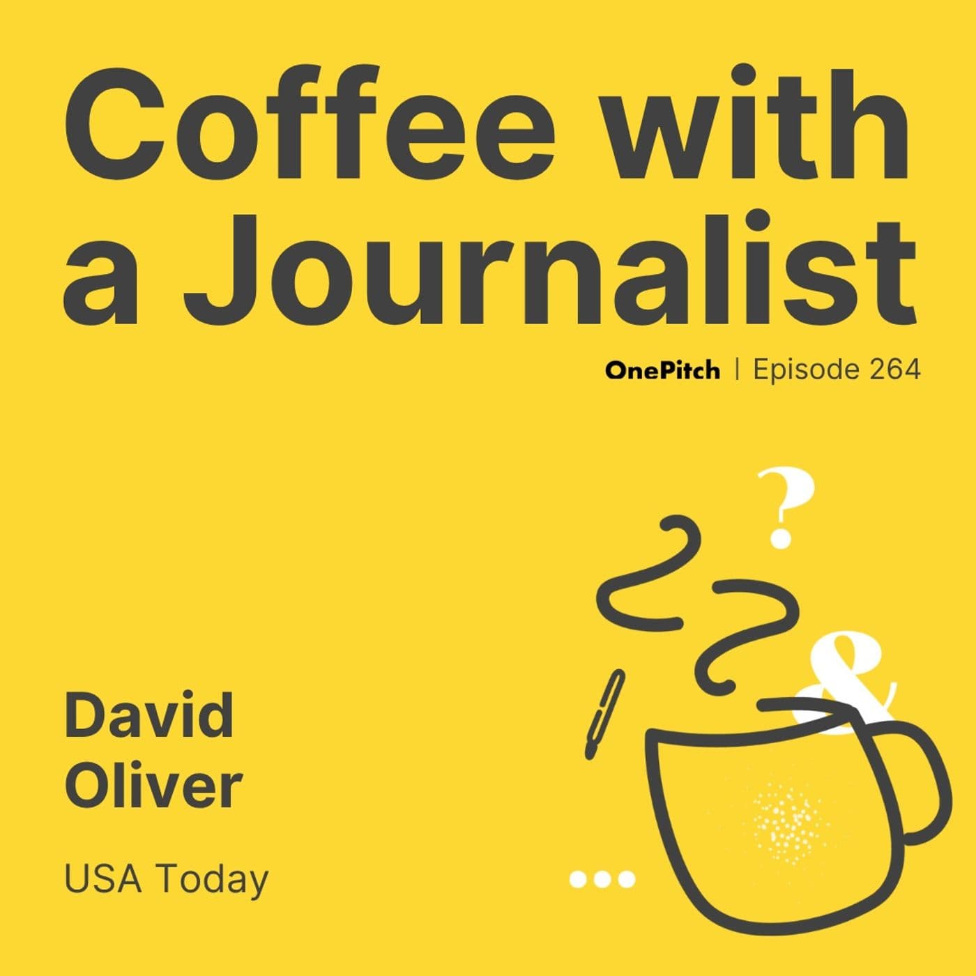 David Oliver, USA Today - Coffee with a Journalist cover