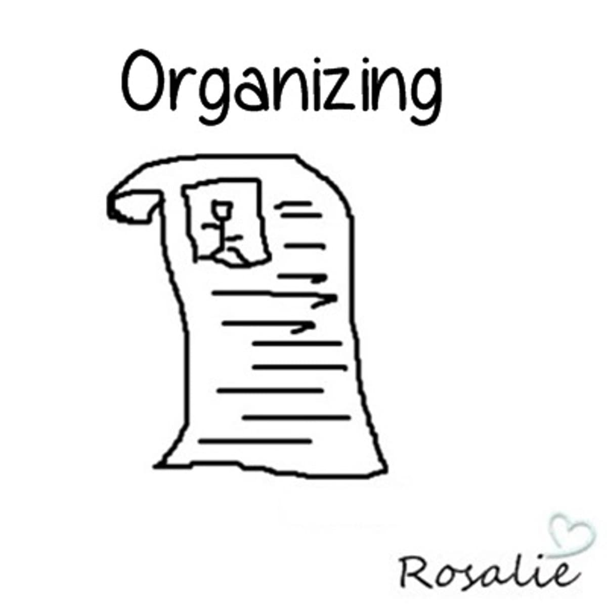 Organizing - The Spirited Blogger cover